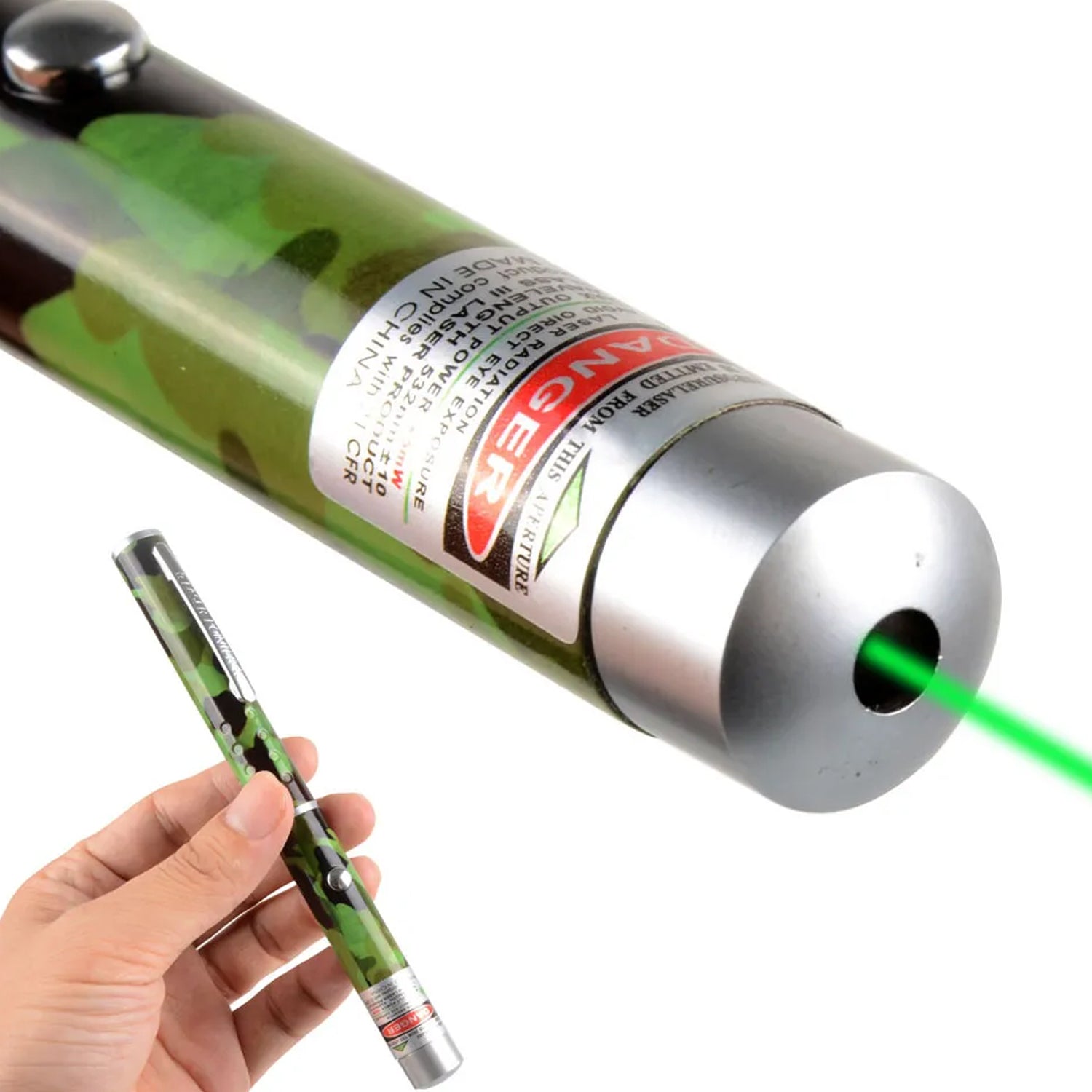 Green Multipurpose Laser Light Disco Pointer Pen Beam With Adjustable Antena Cap To Change Project Design - Bhavnagar Deodap