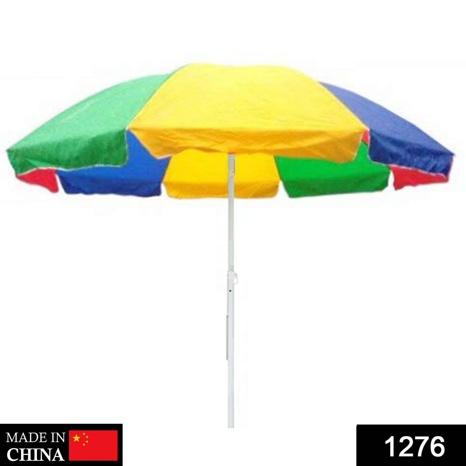 Sun Protection Water Proof Fabric Polyester Garden Umbrella for Beach, Lawn - Bhavnagar Deodap