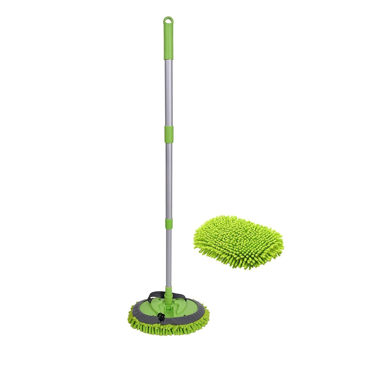 Dry/Wet Home, Kitchen, Office Cleaning Brush Extendable Handle