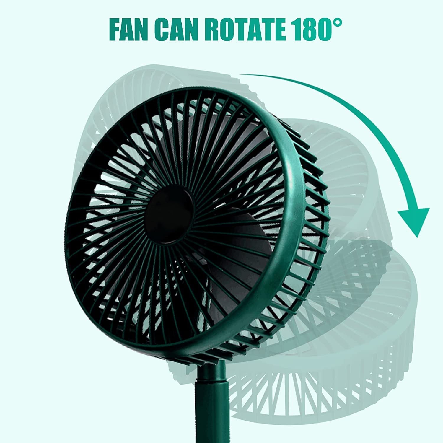 Silent Table Top Personal Fan for Bedside, Office Table