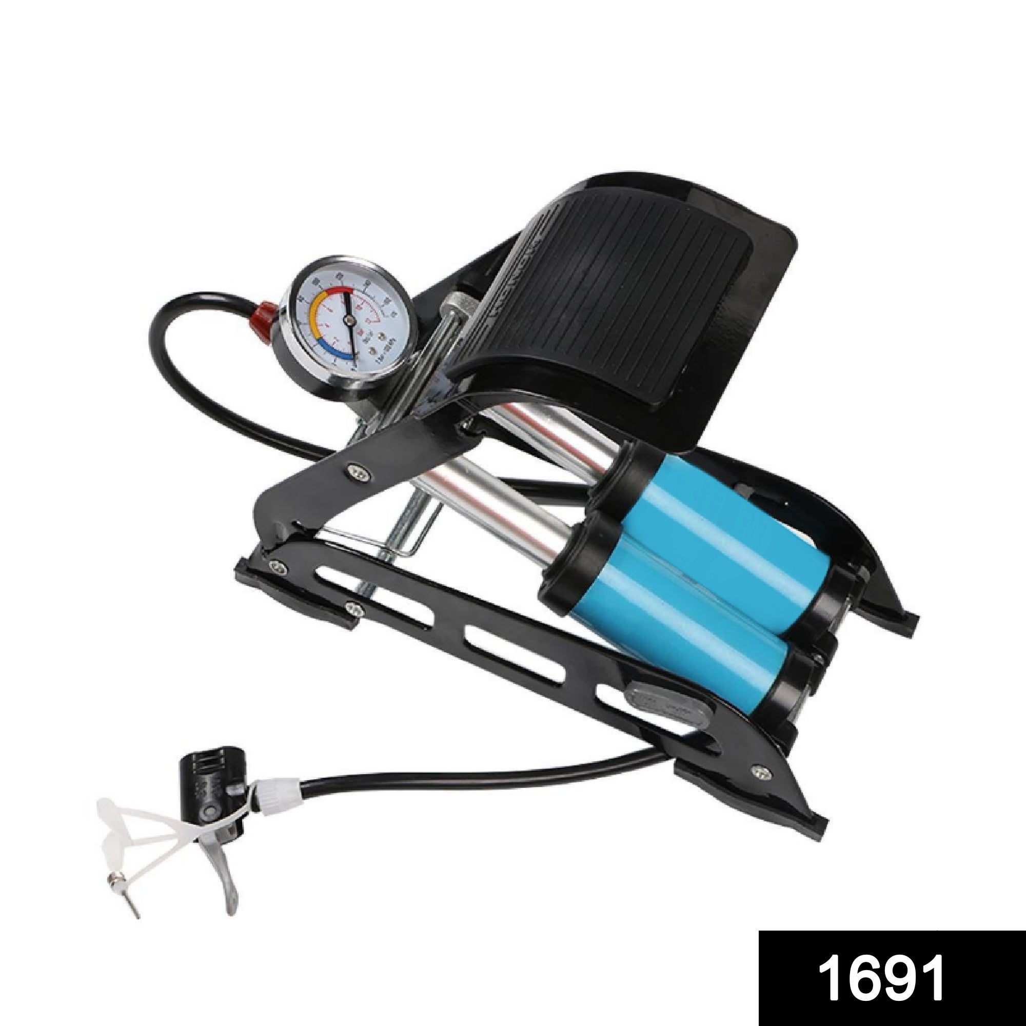 Portable High Pressure Foot Air Pump Compressor for Car and Bike - Bhavnagar Deodap