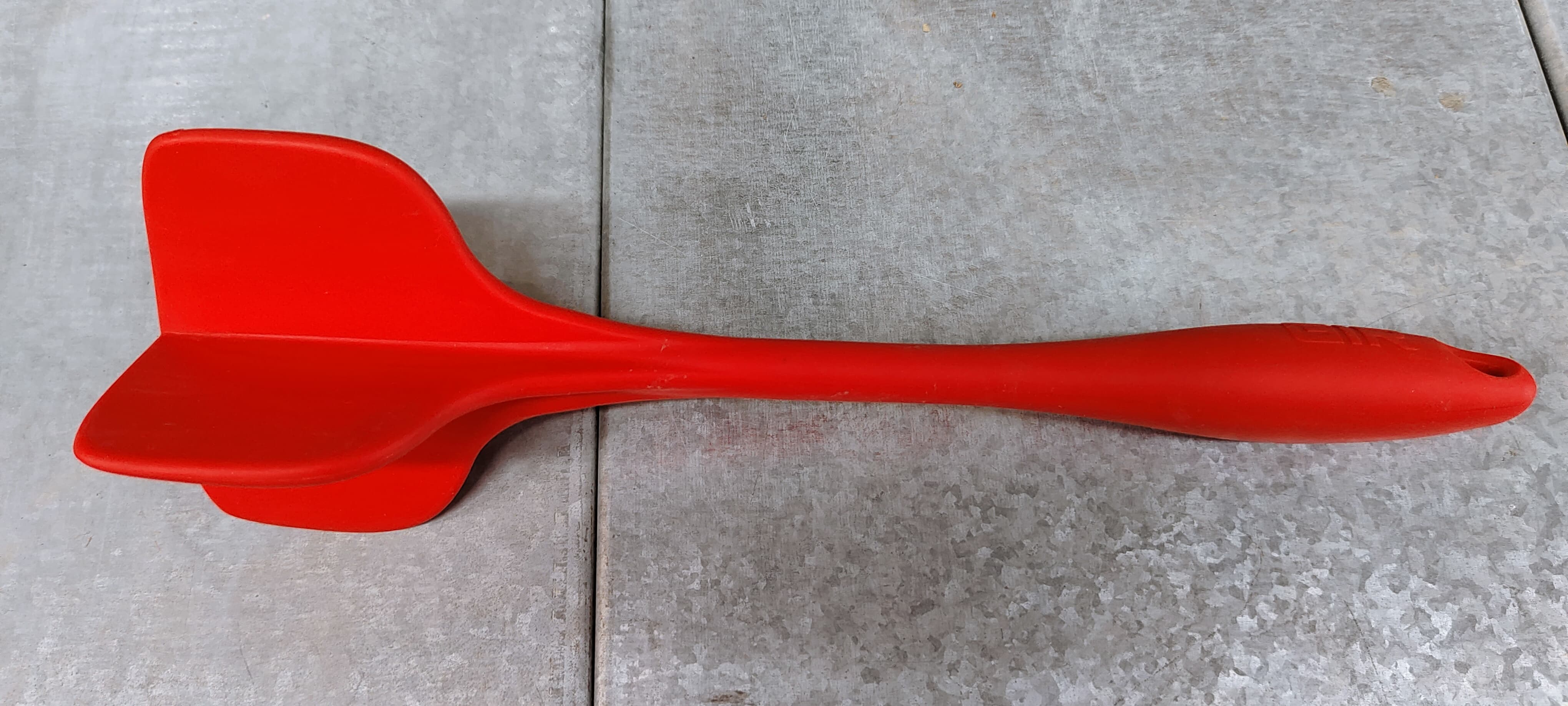 Multipurpose Silicone Mixing & Scraping Spoon (1 Pc / 31 Cm) - Bhavnagar Deodap