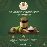 Ayuamrutam Premium Chyawanprash - Tridosha Balancing Formula with Suvarna Kapila Ghee, Raw Forest Honey & Rock Sugar