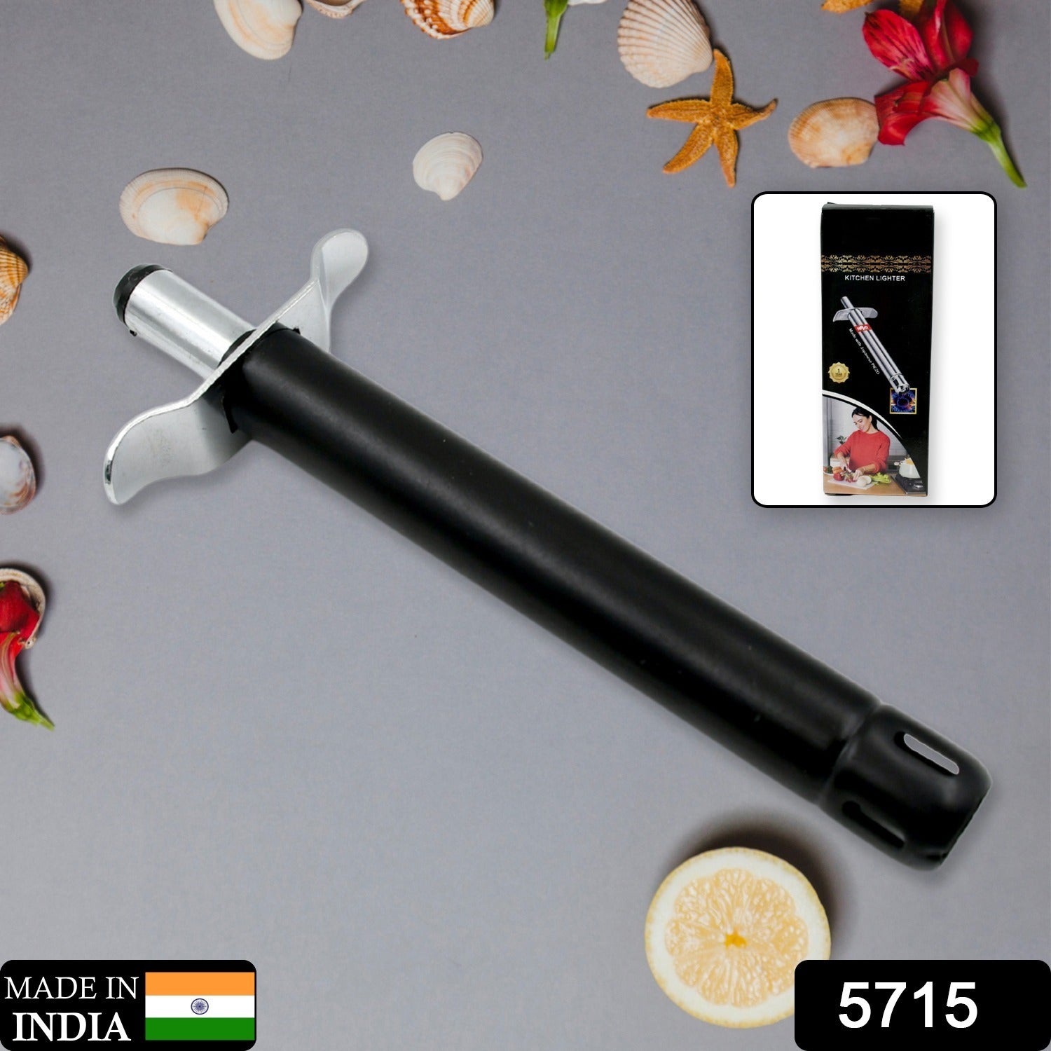 Stainless Steel Gas Lighter for Kitchen Gas Stove, Long Lasting, Unbreakable Lighters for Gas Stoves, Restaurants & Kitchen (1 Pc) - Bhavnagar Deodap