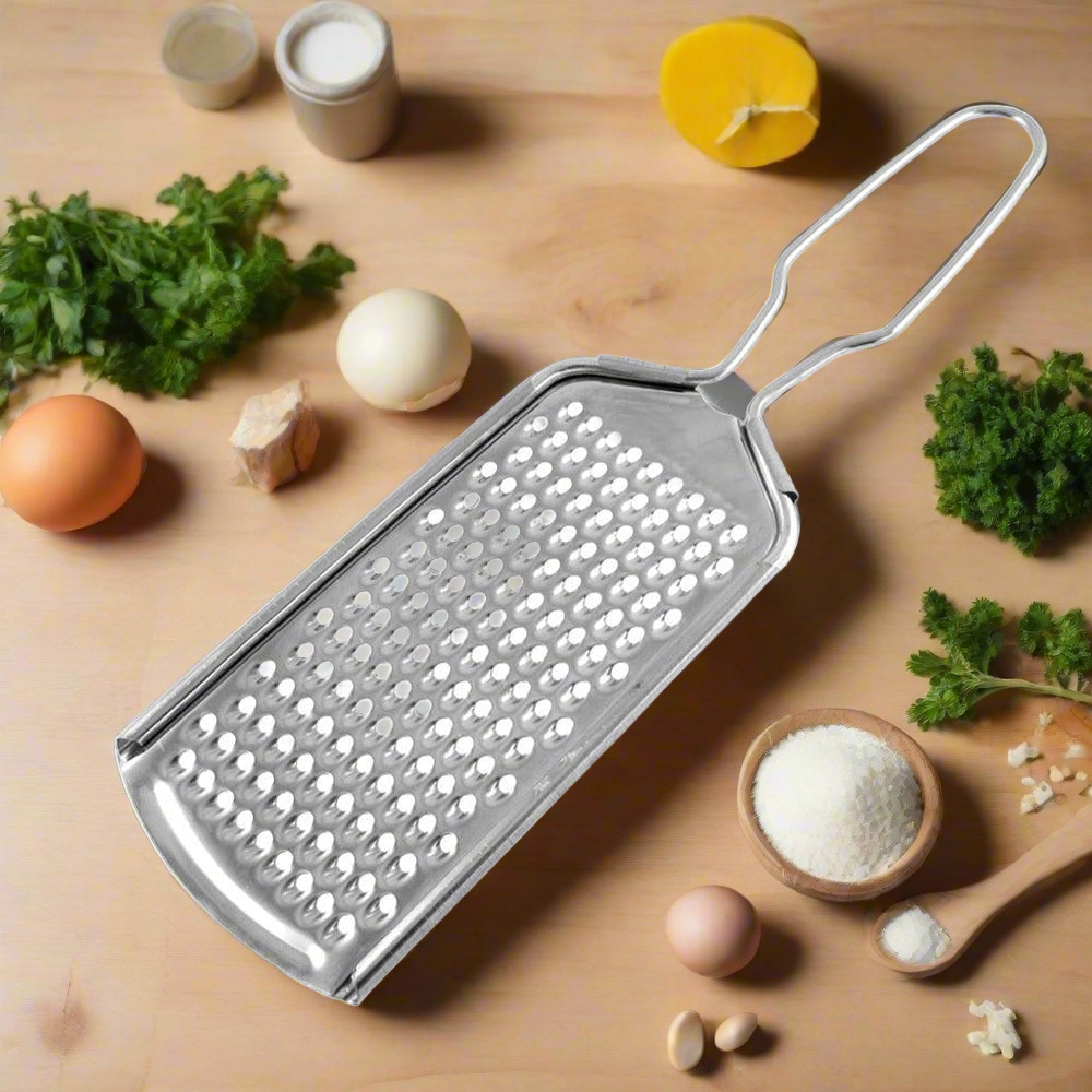 2016_Stainless Steel Grater Nutmeg Cheese Citrus Zest Zester Grater - Bhavnagar Deodap