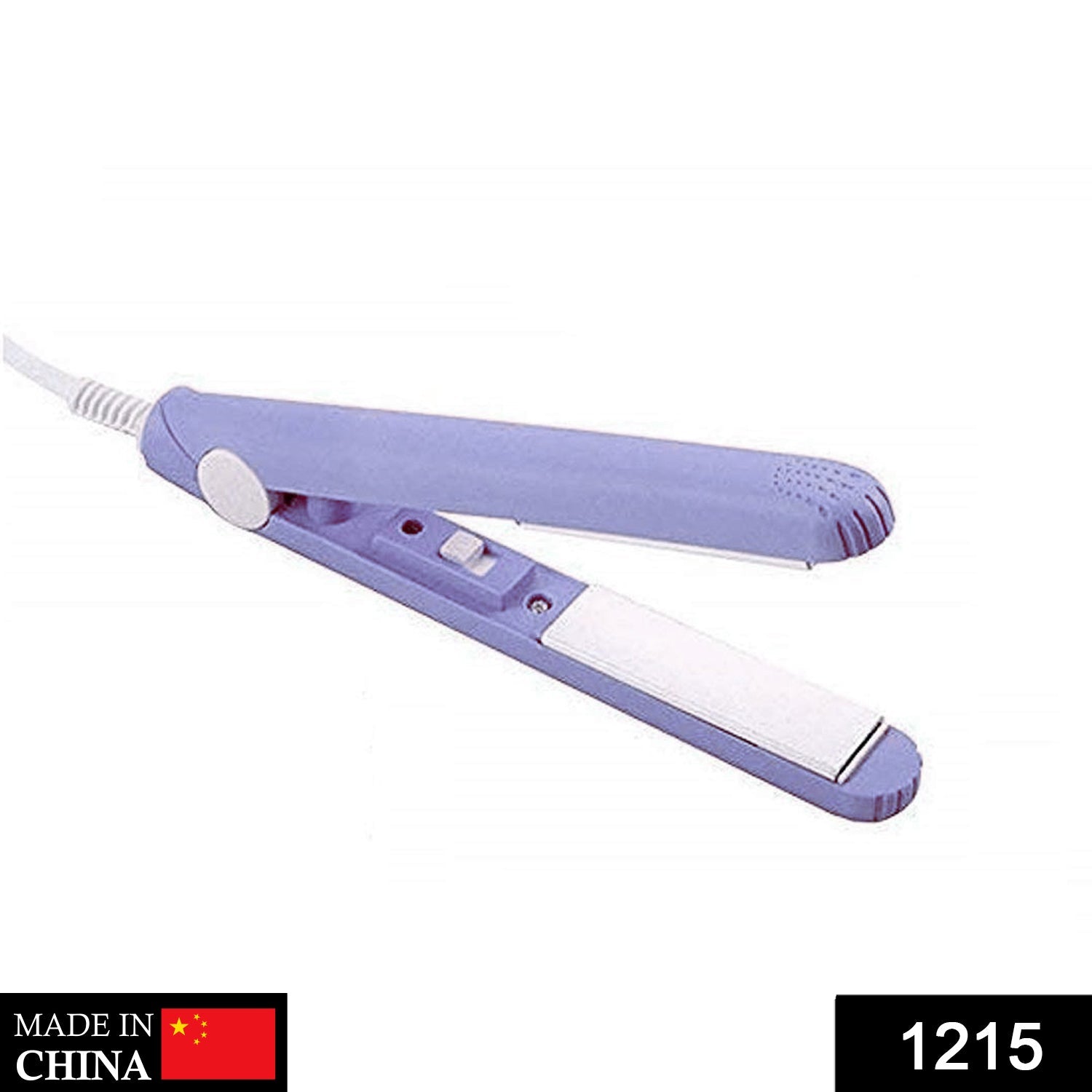 Beauty and Personal Care Professional Ceramic Plate Mini Hair Styler Straightener and Curler - Bhavnagar Deodap