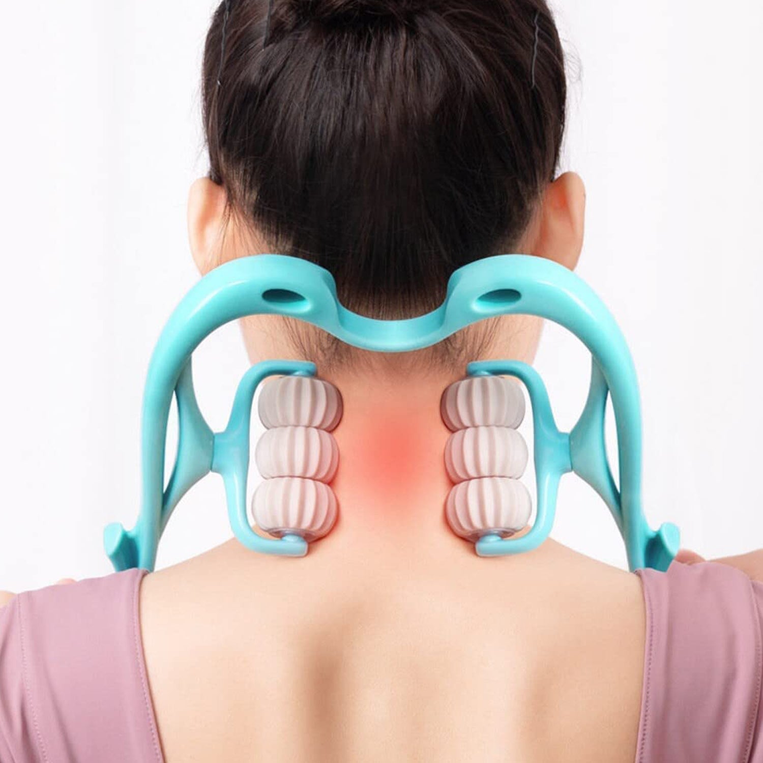 Neck & Shoulder Massager: Portable Relief for Back, Waist & More (1 Pc) - Bhavnagar Deodap