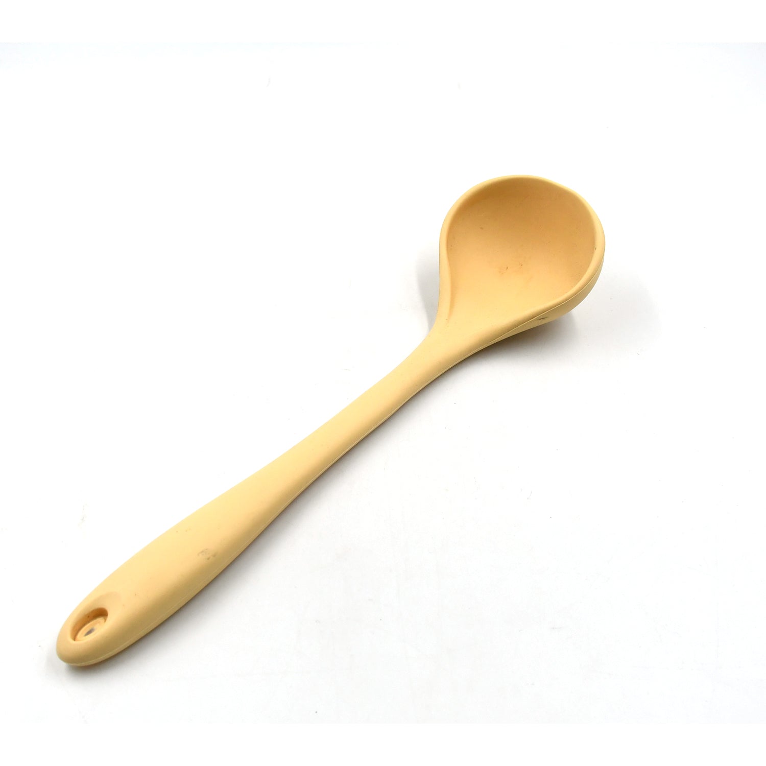 Silicone Ladle Spoon, Heat Resistant Soup Ladle Scoop Spatula with Hygienic Solid Coating FDA Grade (28cm) - Bhavnagar Deodap