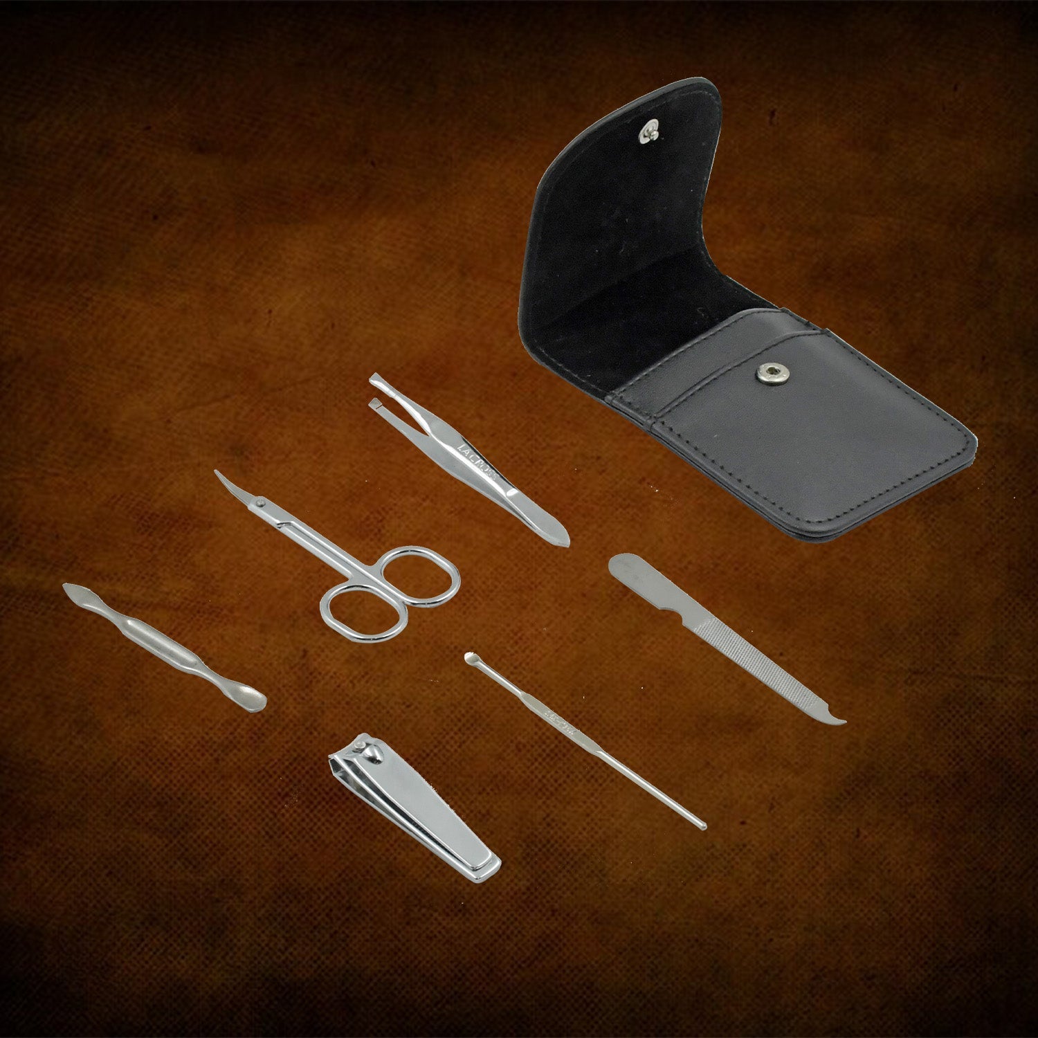 6-in-1 Professional Nail Care Kit: Clippers, Scissors & More (Travel or Home) - Bhavnagar Deodap