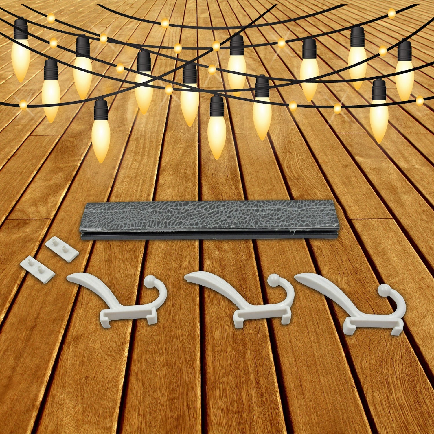 Cloth hanger, Wall Door Hooks Rail for Hanging Clothes for Hanging Hook Rack Rail, Extra Long Coat Hanger Wall Mount for Clothes, Jacket, Hats, 6 Hook - Bhavnagar Deodap