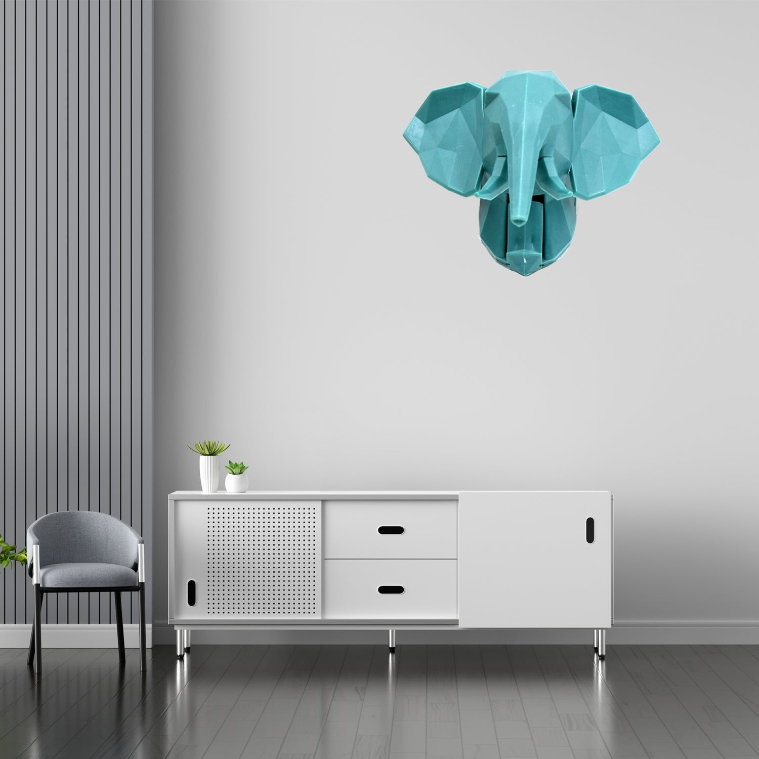 Animal shaped Adhesive Hooks, Animal Head Wall Decor Wall Hooks Sticky Hangers Nail Free Bathroom Hooks for Coat Hats Keys Bags Purse Towels Decorative Gift (Elephant) - Bhavnagar Deodap