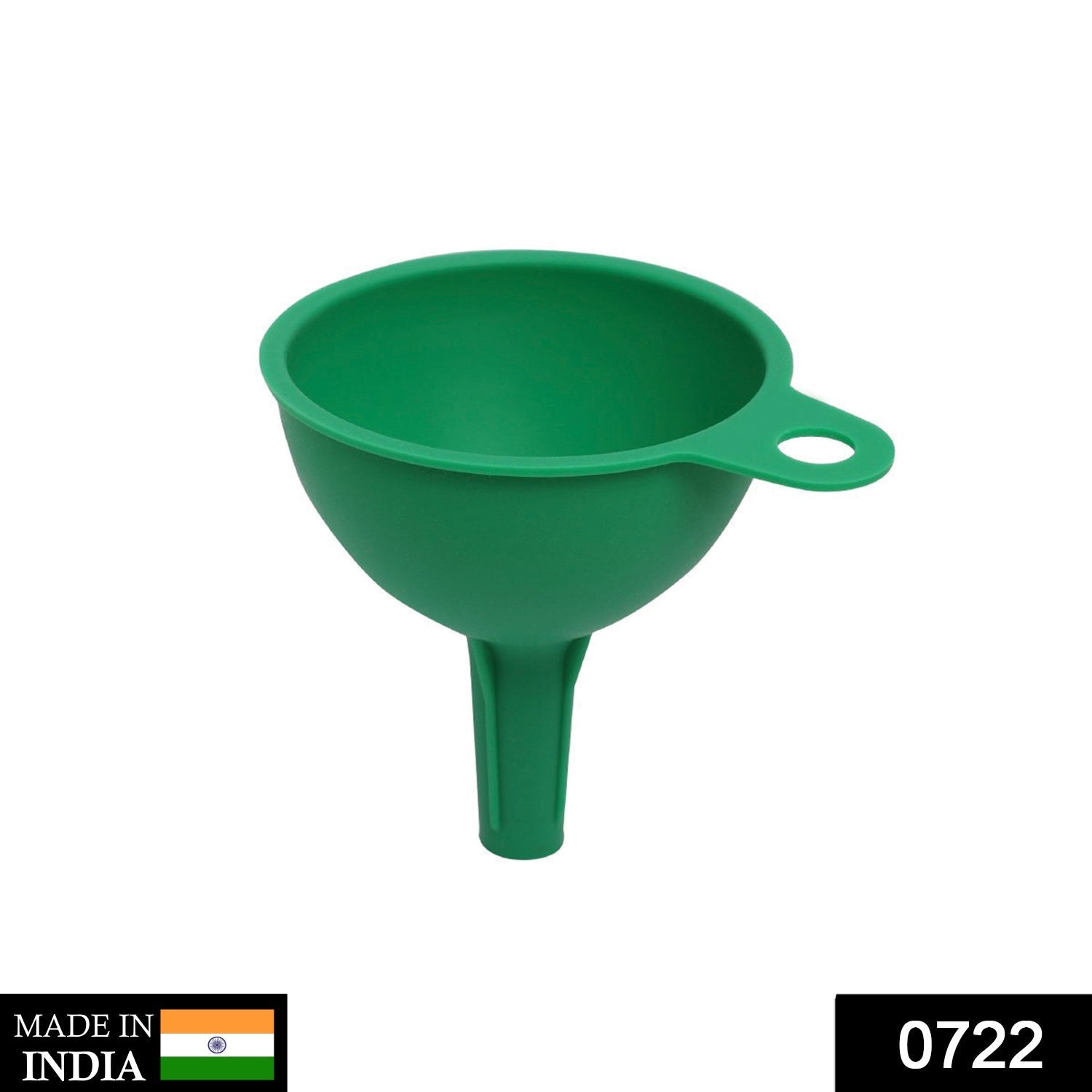 Food-Grade Silicone Funnel: Safe & Easy Transfer for Liquids & Grains (1 Pc) - Bhavnagar Deodap