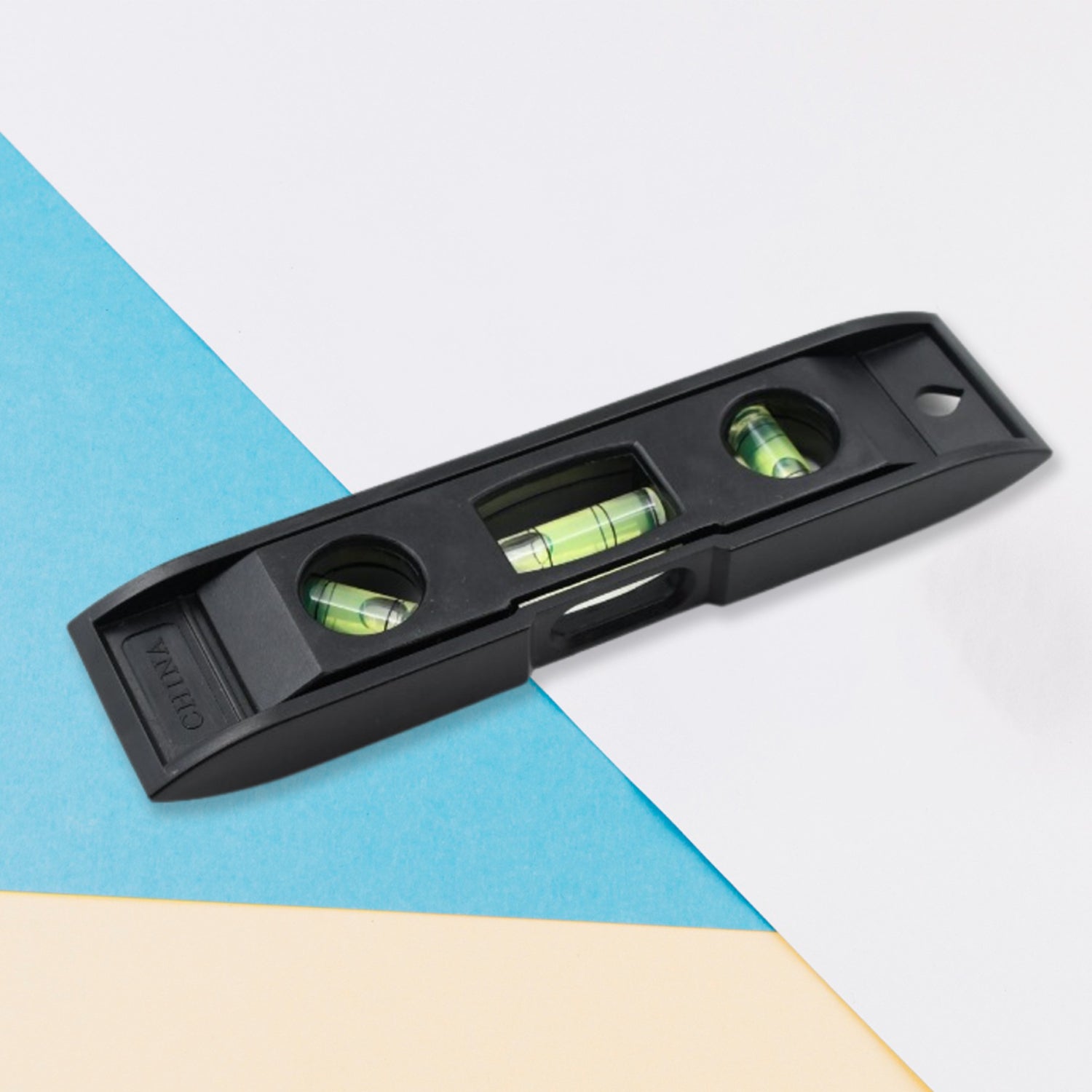 Plastic Torpedo Level, Spirit Level 3 Bubble Level Torpedo Plastic Level Bubble Measuring Tool - Bhavnagar Deodap