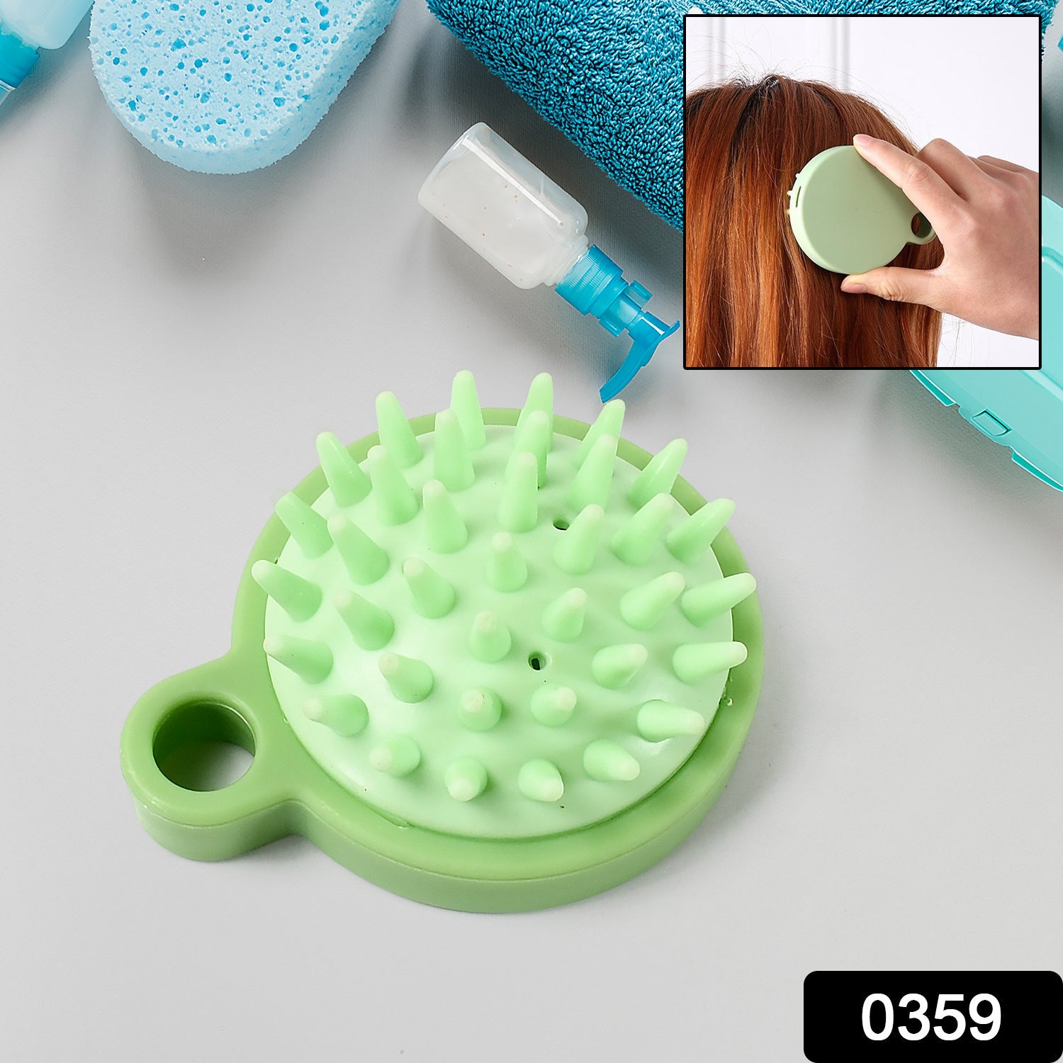 Comb Scalp Massage Brush, Hair brush, Hair Comb, Shower Brush, Bath Massage Brush, Small Portable Brush Washable Massage Comb Bath Shampoo Massages Effectively Remove Loose Short Hair - Bhavnagar Deodap