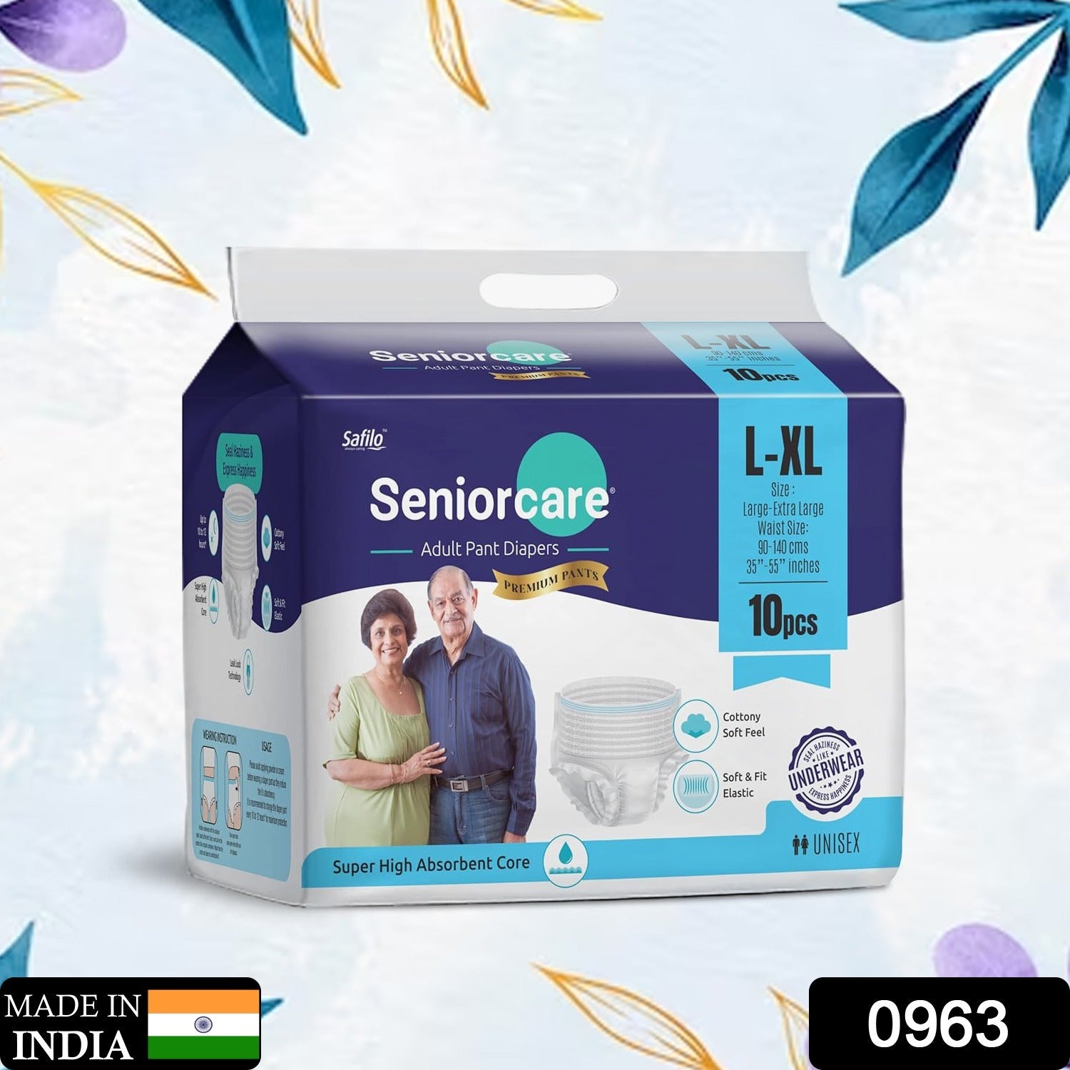 35 -55 Inch) Adult Diapers  ( Large - Extra Large L-XL10Pc) - Bhavnagar Deodap