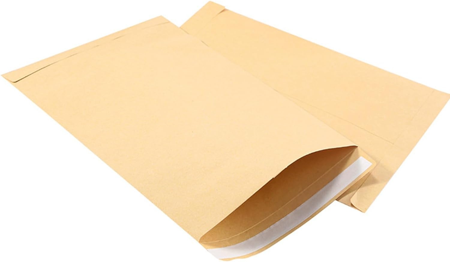 Kraft Envelopes, 16 x 14.5 Inch, Brown Envelopes, Envelopes, Card Envelopes, Kraft Paper Envelopes, Invitation Envelopes, Postcard Envelopes, Quick Self Seal, Stationery For General, Office (1 Pc ) - Bhavnagar Deodap