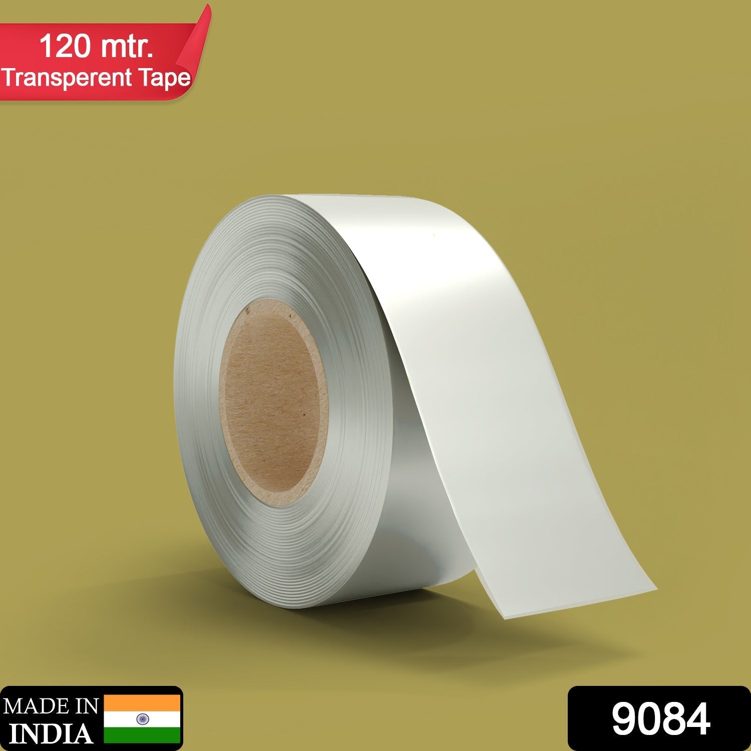 HIGH ADHESIVE TRANSPARENT TAPE FOR HOME PACKAGING. (120 meter) - Bhavnagar Deodap