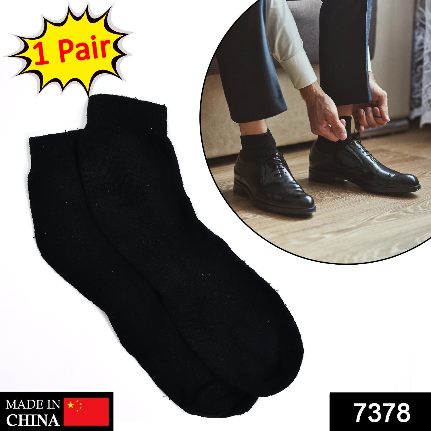 7378 1 Pair Mix socks for adults 