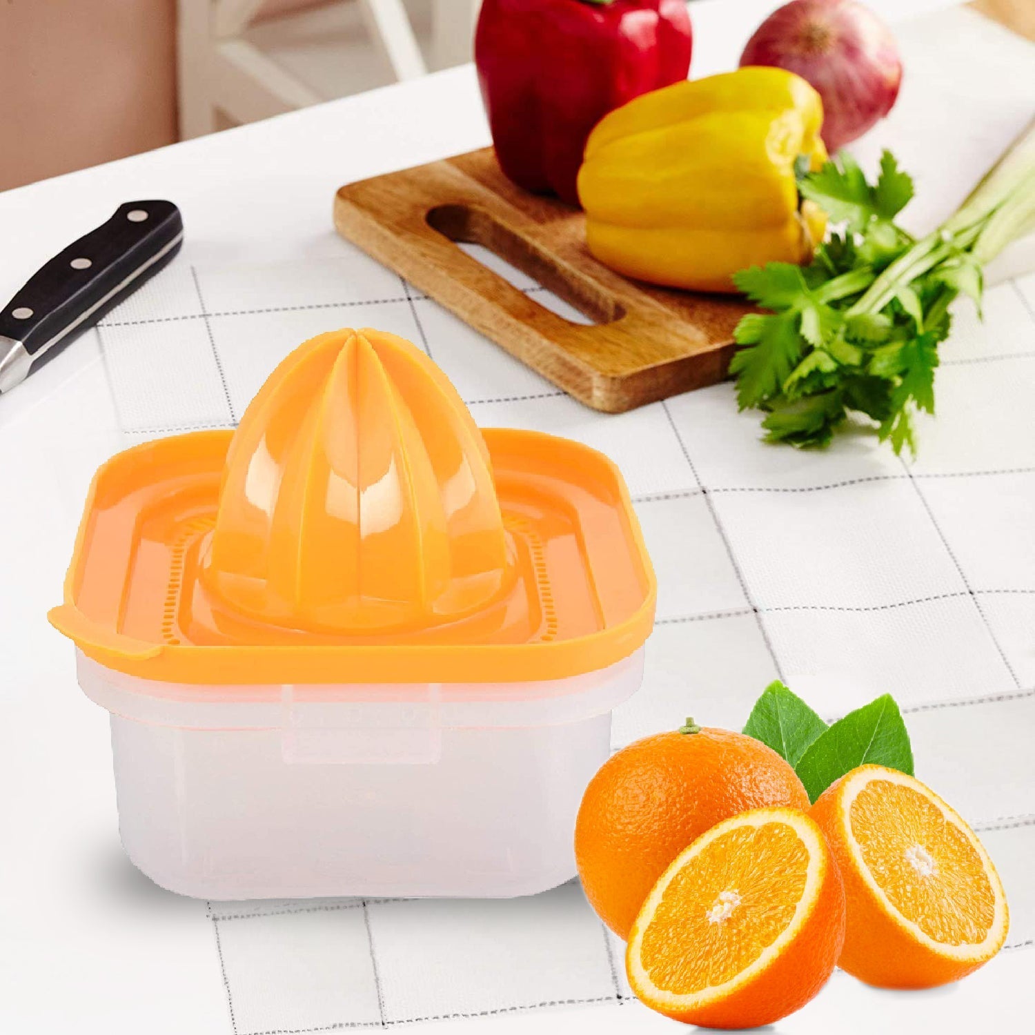 Plastic Manual Juicer for Lime Orange - Bhavnagar Deodap