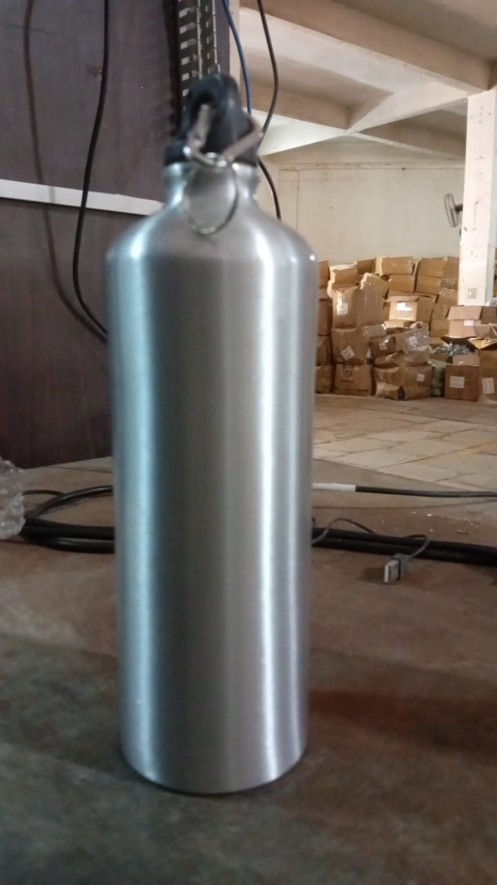 Aluminium Sports Water Bottle, 1 Pc (Capacity 750 ML Approx) - Bhavnagar Deodap