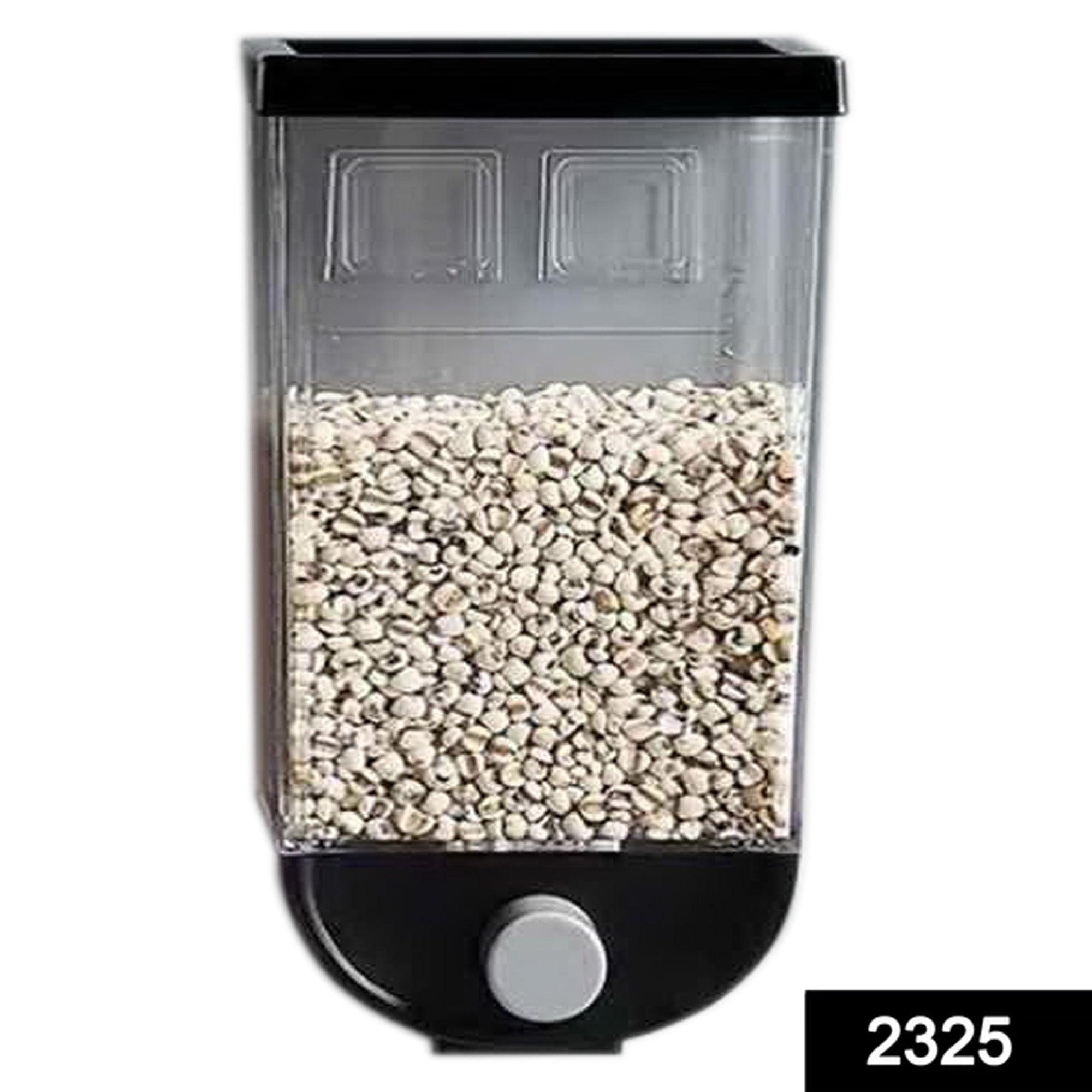 Wall Mounted Cereal Dispenser Tank Grain Dry Food Container (1500ML) (Multicolour) - Bhavnagar Deodap