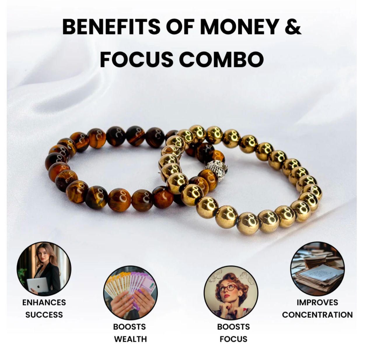 Bracelet for Women Men Buddha Lava Tiger Eye Bracelets on Hand Healing Reiki Bead Crystal Bangles