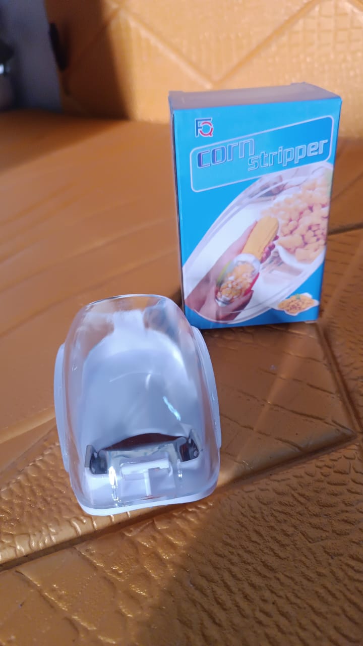 Magic Plastic with Steel Blades Corn Remover Kernel Stripper (1 Pc) - Bhavnagar Deodap