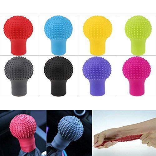 Anti-Scratch Universal Fit Silicon Gear Shift Knob Protective Cover - Bhavnagar Deodap