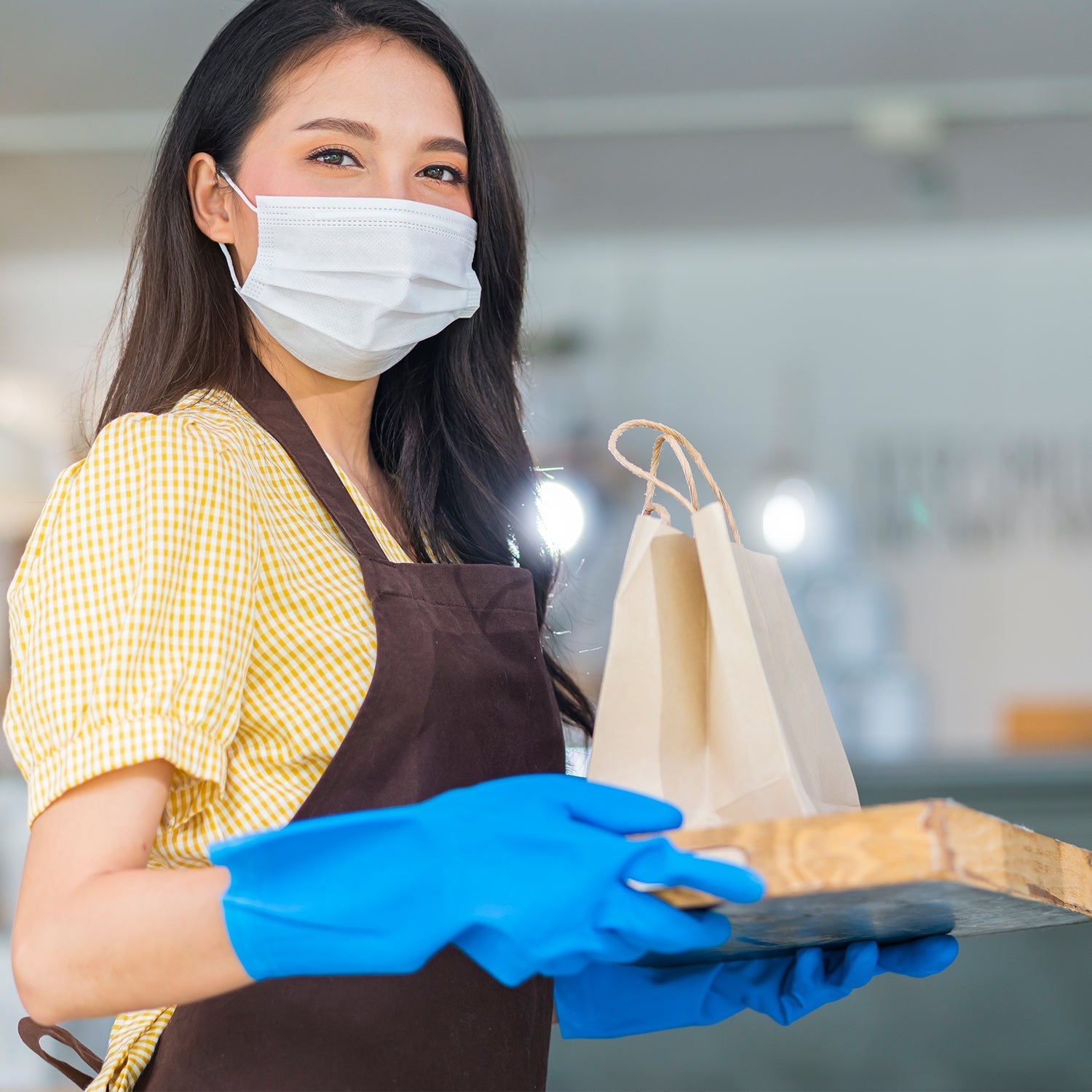 2 Pair Large Blue Gloves For Different Types Of Purposes Like Washing Utensils, Gardening And Cleaning Toilet Etc. - Bhavnagar Deodap