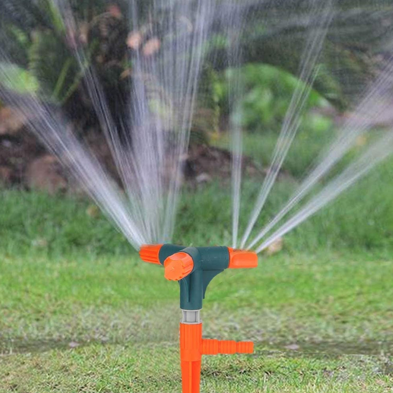 3 Arm 360° Rotating Garden Sprinkler - Bhavnagar Deodap