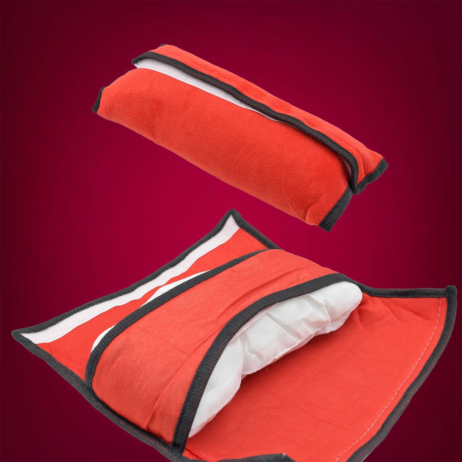 Child Safety Belt Cushion Universal Car Seat Belt Cushion Adjustable Support for Neck and Shoulder in Car when Sleeping for Children and Adults (1 Pc) - Bhavnagar Deodap