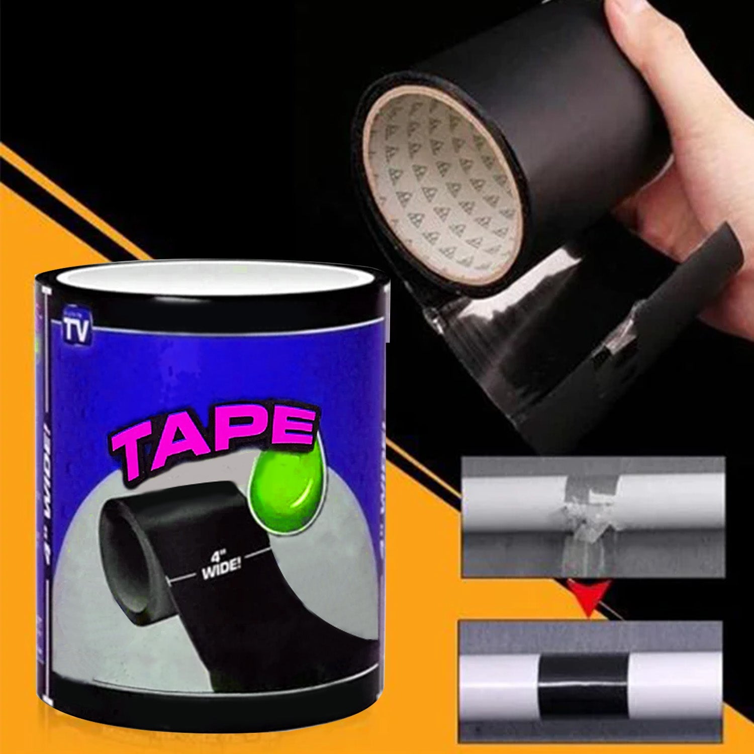 Leakage Super Strong Waterproof Tape Adhesive Tape for Water - Bhavnagar Deodap