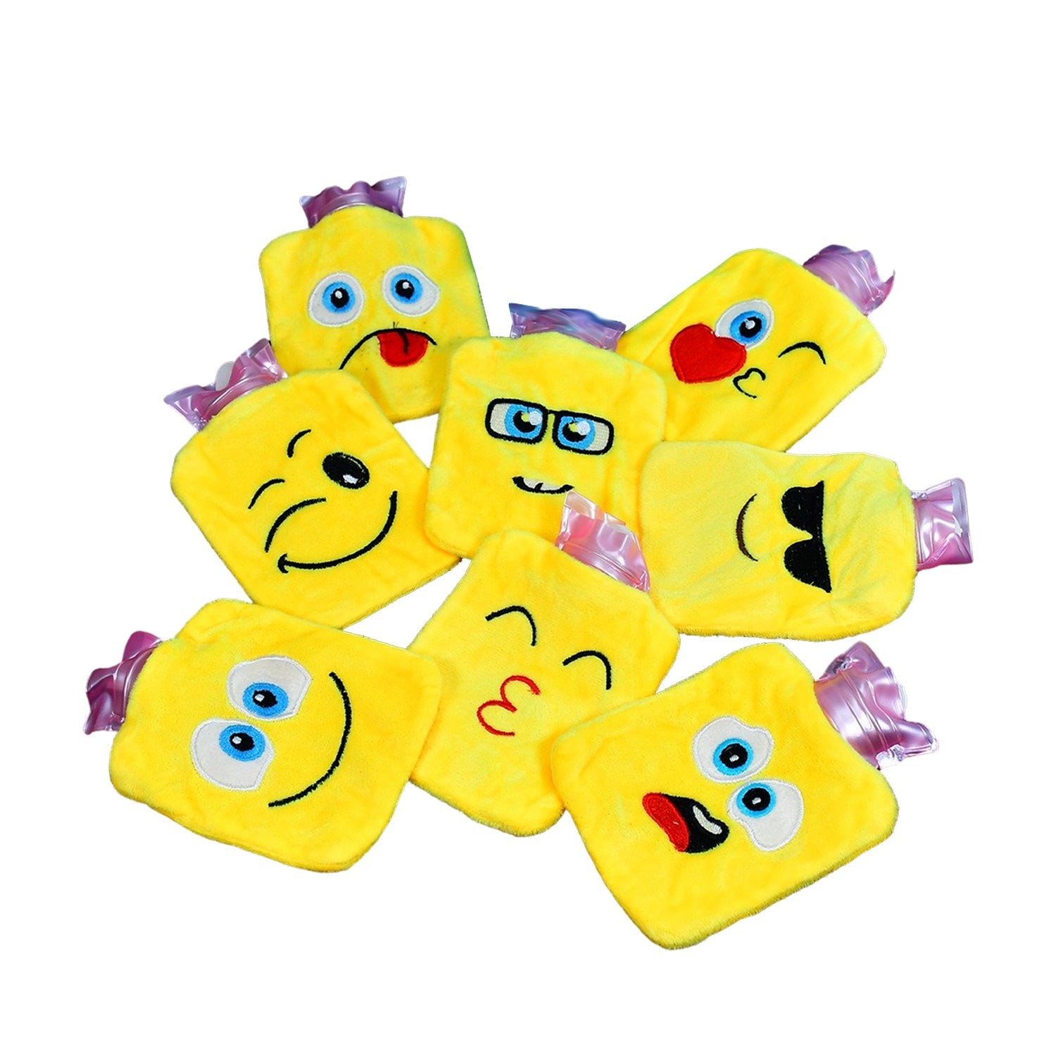 Fun Emoji Relief (1 Pc): Mini Hot Water Bag for Aches & Pains - Bhavnagar Deodap