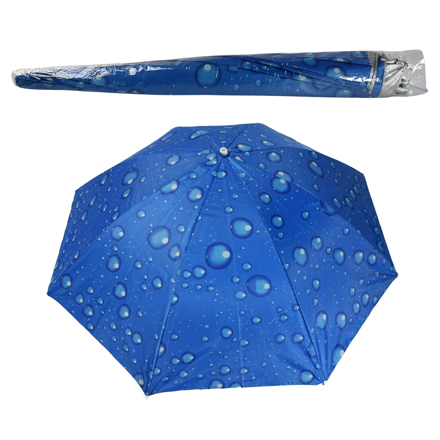 Umbrella Hat with Elastic Band, Fishing Umbrella Hat for Adults Kids Women Men, Umbrella Hat for Outdoor Activities - Bhavnagar Deodap