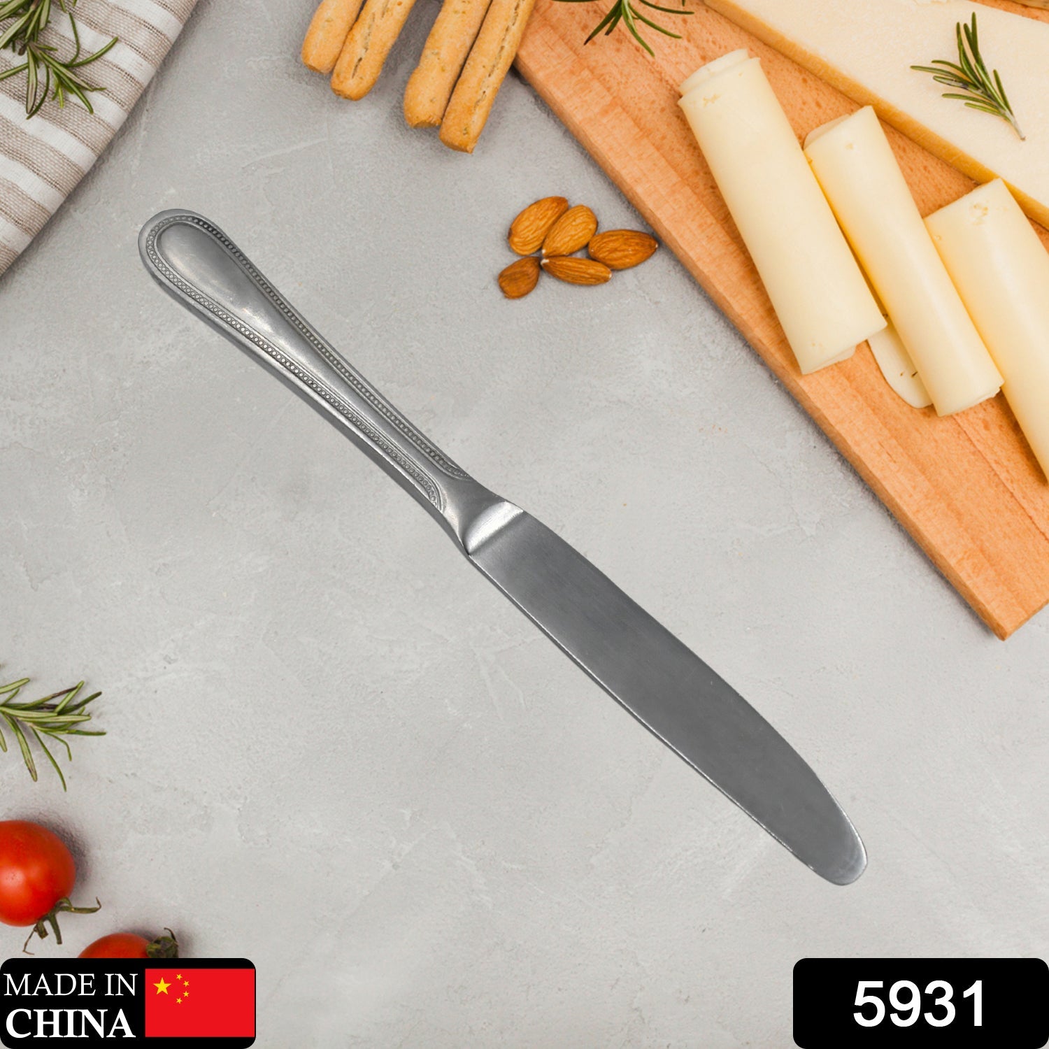 5931_steel_kitchen_ki5931 STAINLESS STEEL KNIFE AND KITCHEN KNIFE WITH STEEL HANDLE KNIFE PREMIUM KNIFE nfe - Bhavnagar Deodap