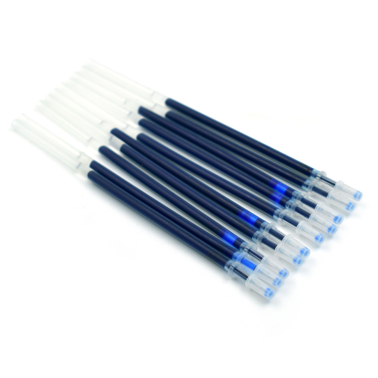 Blue Pen Refill All Round Ball Pen Refill Smooth Writing Pen Refill all Pen Suitable (10 Pc) - Bhavnagar Deodap