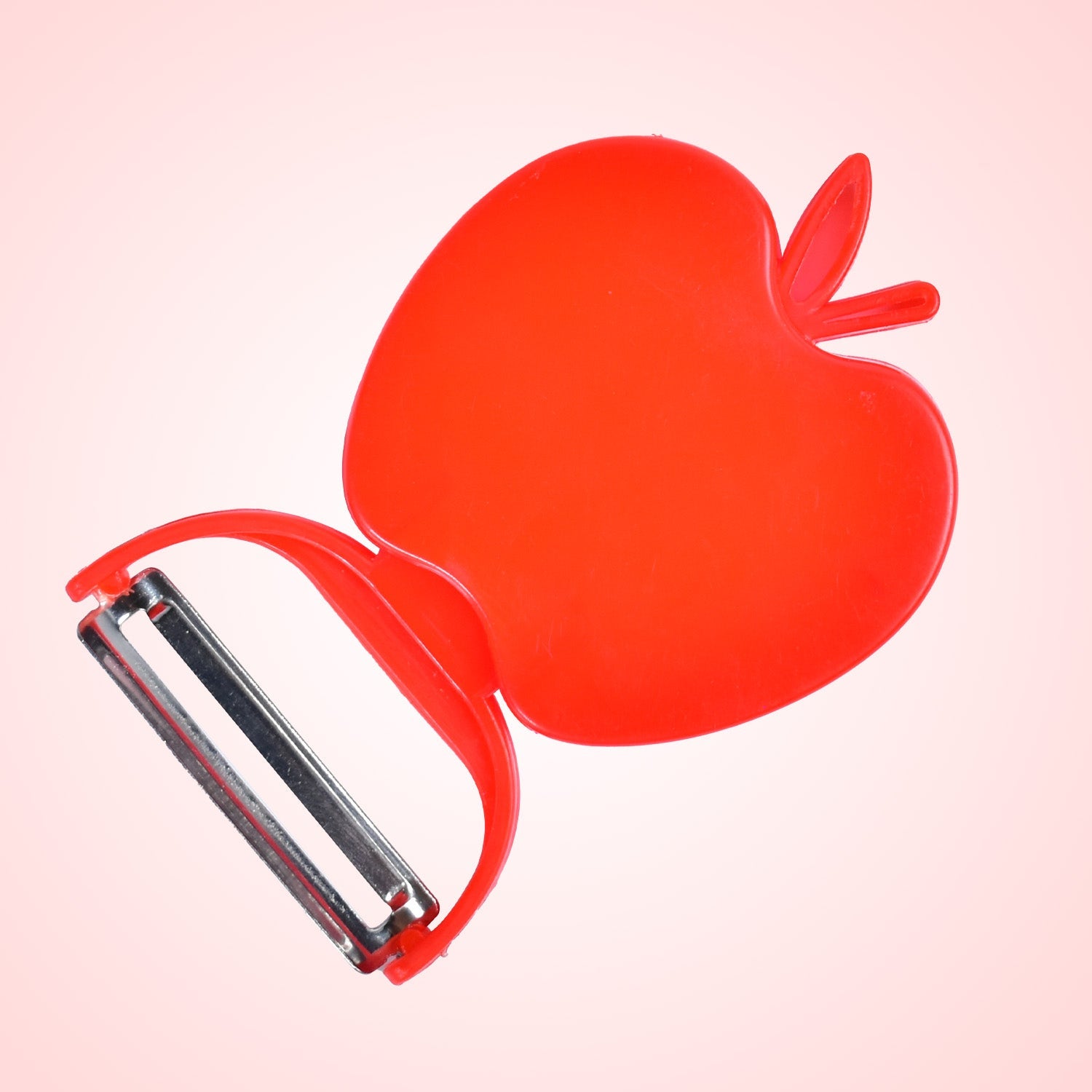 Apple Shaped Folding Peeler Vegetable Peeler for Kitchen, Home Fruit Peelers, Great for Peeling Potato, All Types of Vegetable - Bhavnagar Deodap
