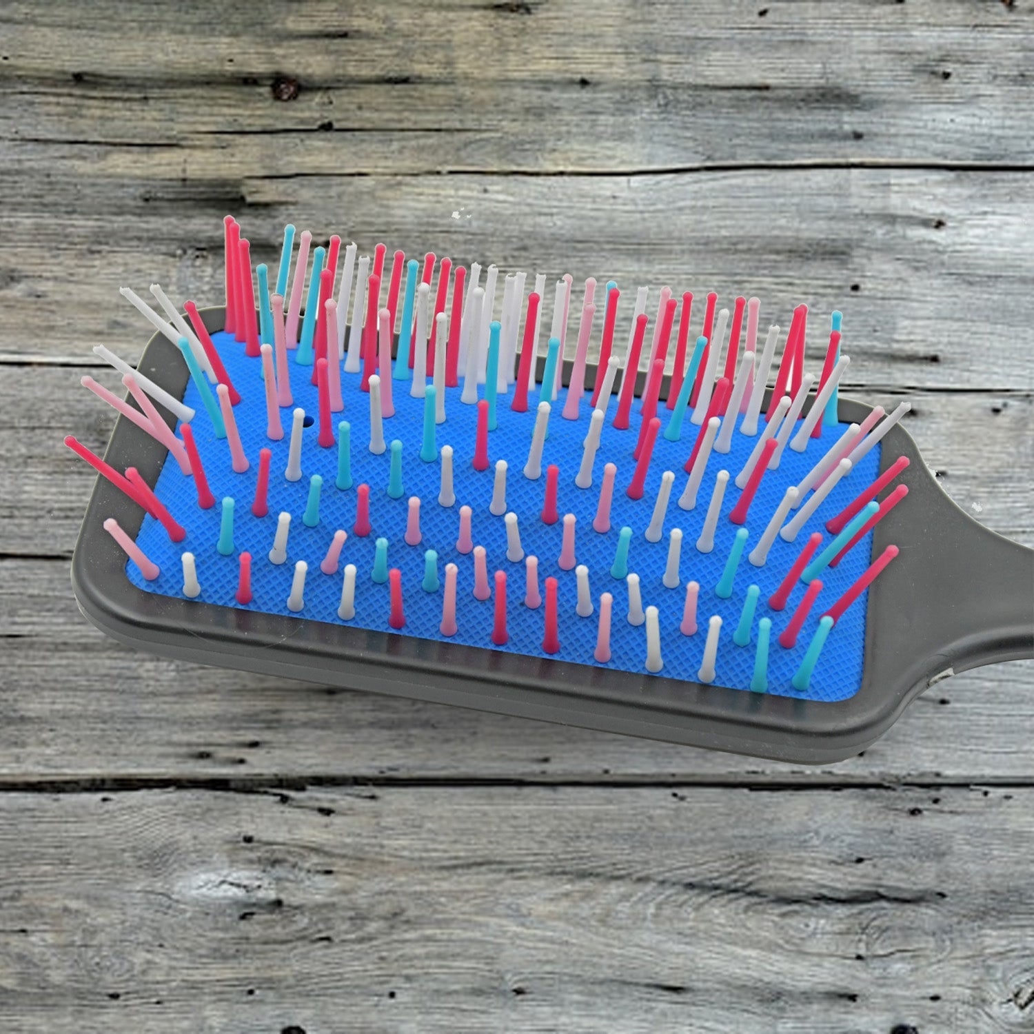 Massage Comb, Massage Hair Brush Ergonomic Matt Disappointment for Straight Curly Hair Cushion Curly Hair Comb For Detangling Professional Comb For Men And Women for All Hair Types, Home Salon DIY Hairdressing Tool  (1 Pc) - Bhavnagar Deodap