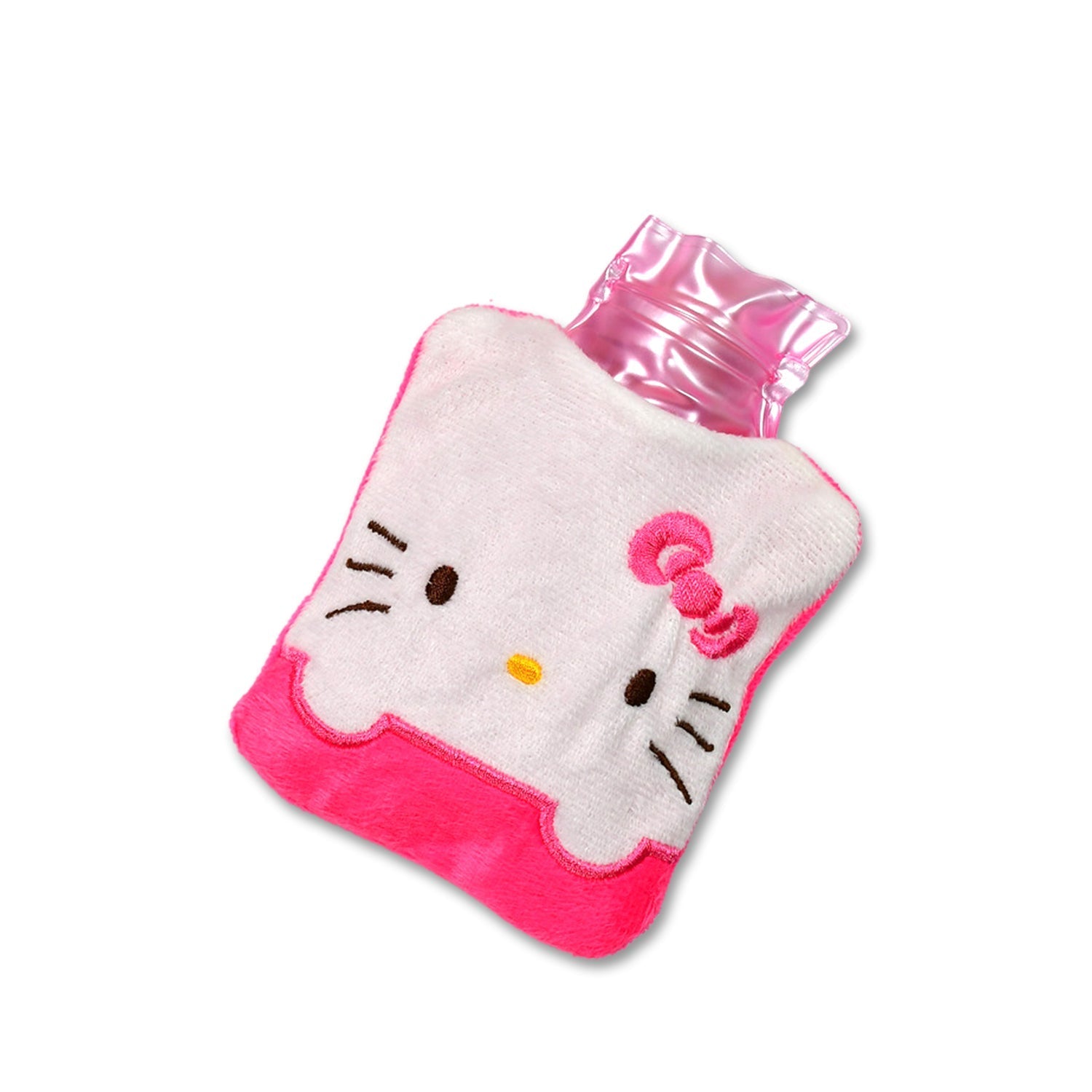 Pink Hello Kitty Small Hot Water Bag with Cover for Pain Relief - Bhavnagar Deodap