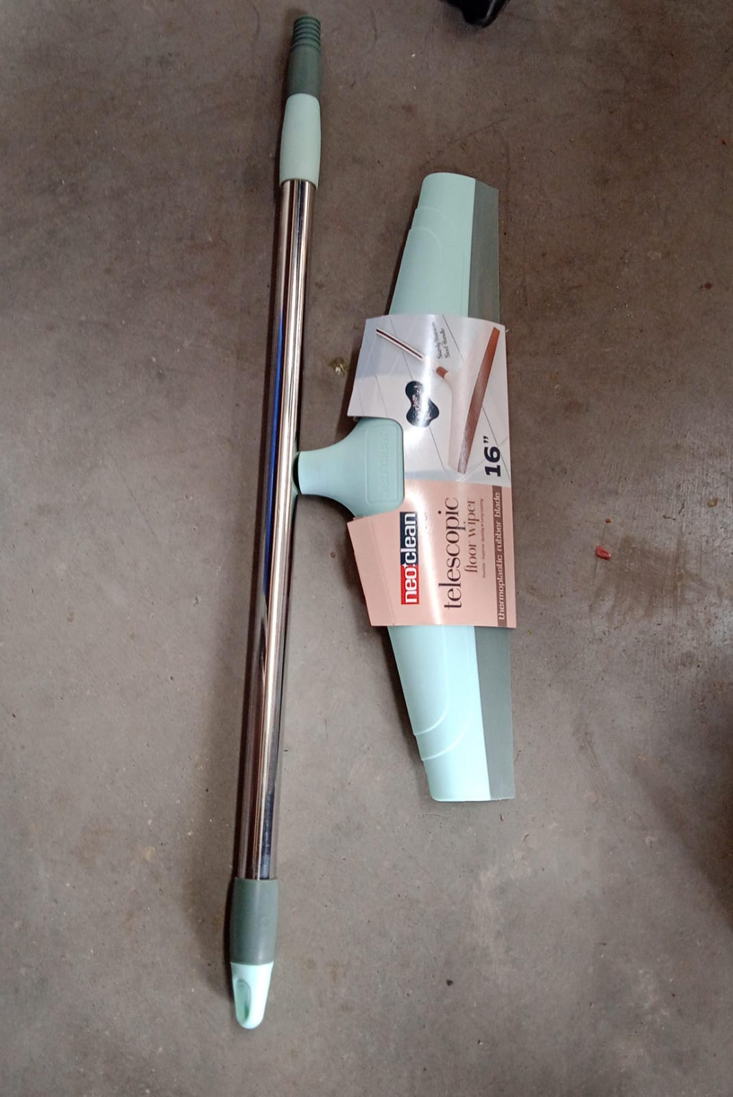 Ganesh Telescopic Floor Wiper 16 Inch (40 cm) - Bhavnagar Deodap