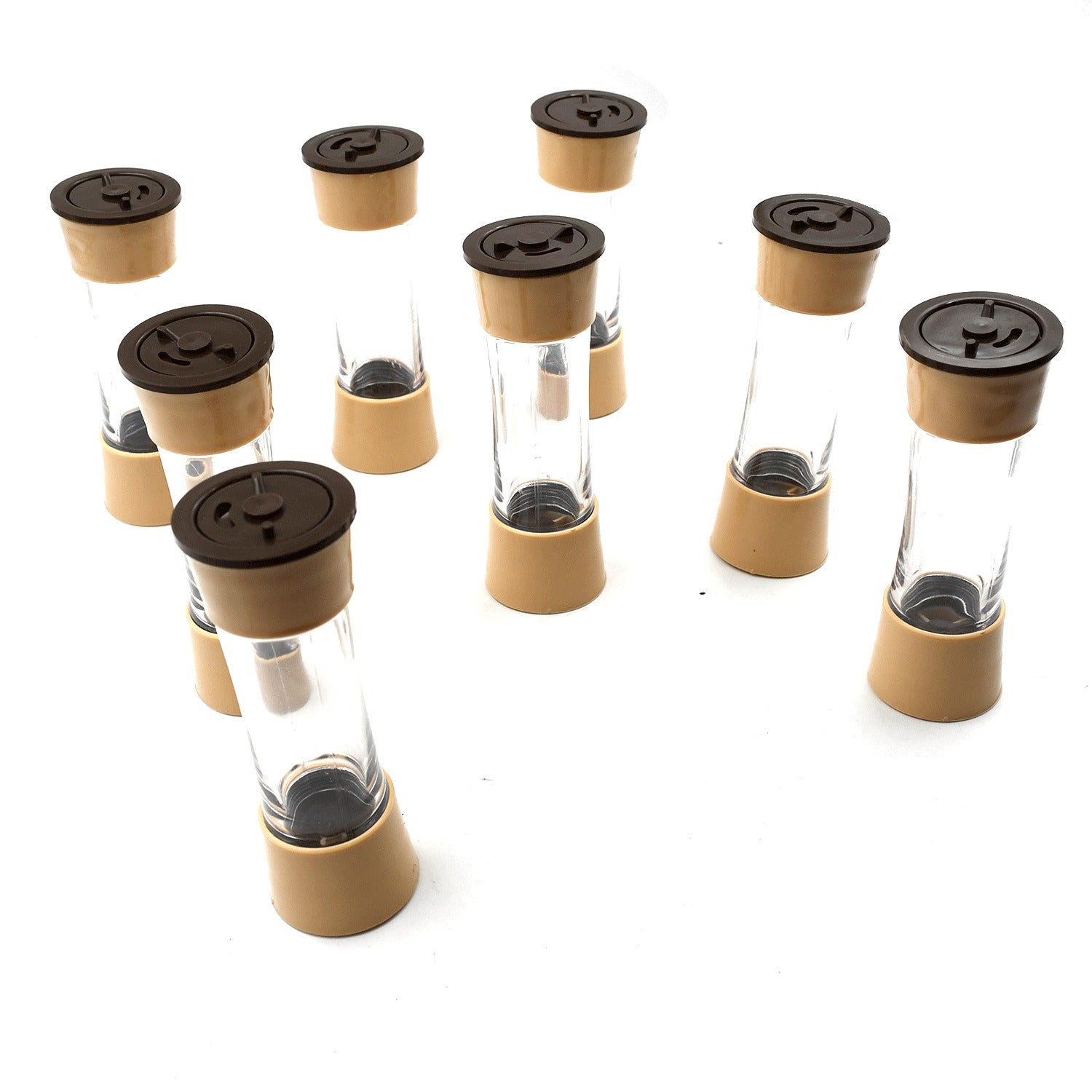 Revolving Spice Rack, 8 Spice jars with 120 ml, Condiment Set - Bhavnagar Deodap