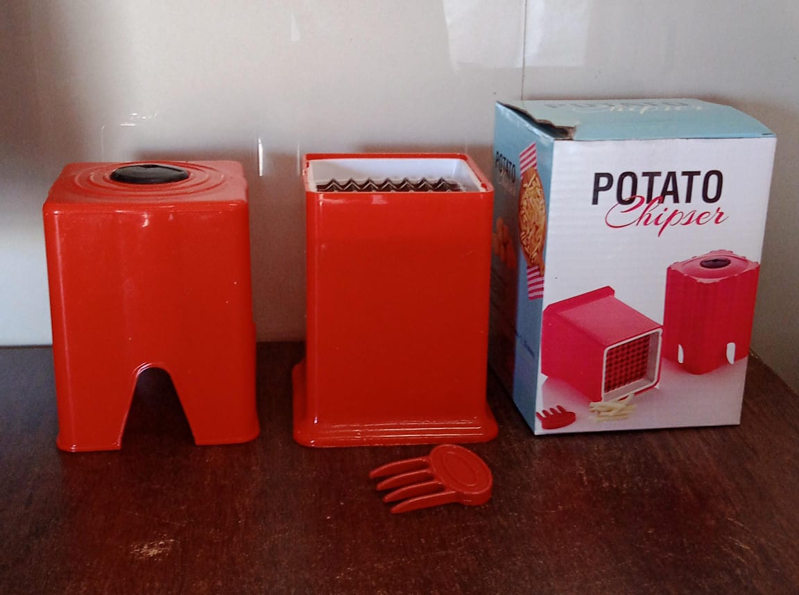 French Fries Potato Chips Strip Cutting Cutter Machine (1 Pc) - Bhavnagar Deodap