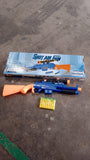 Shot Air Gun Toy with Scope and 8 Soft Foam Bullets Set