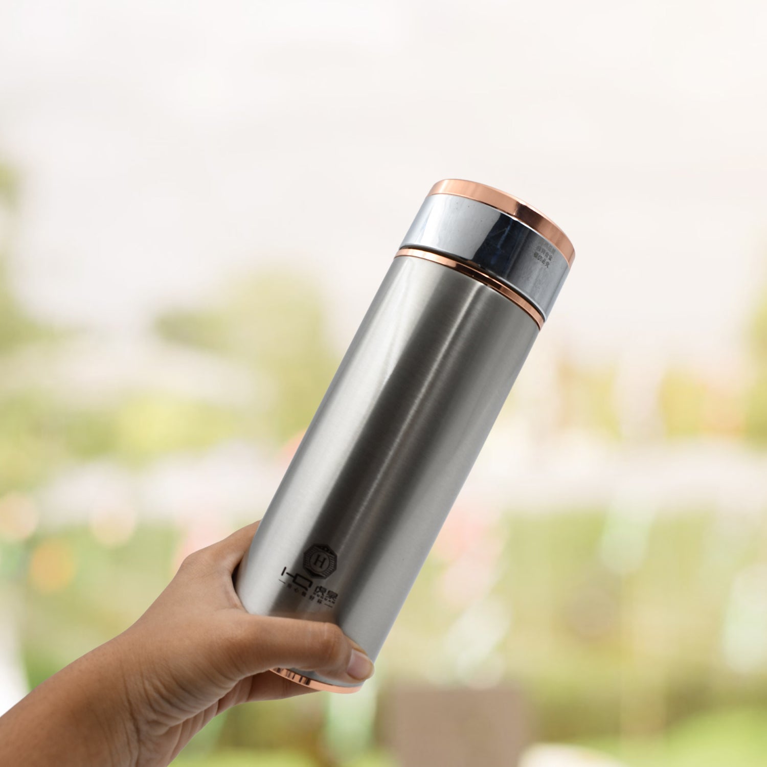 Stainless Steel Water Bottle Unique Color Box Packing For Home & Outdoor Use ( 520ml) - Bhavnagar Deodap