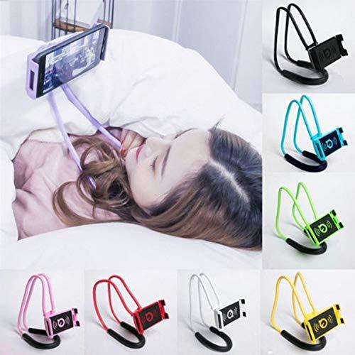 Multi Functional Flexible Long Arms Stand Hanging on Neck Universal Mobile Phone Stand Lounger's Bracket for Mobile Phone Tablet PC Desktop - Bhavnagar Deodap