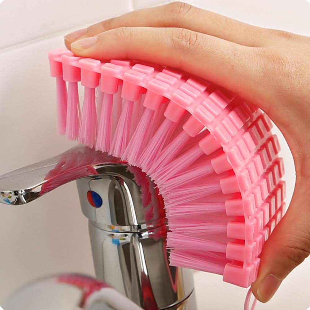 Flexible Plastic Cleaning Brush for Home, Kitchen and Bathroom, - Bhavnagar Deodap