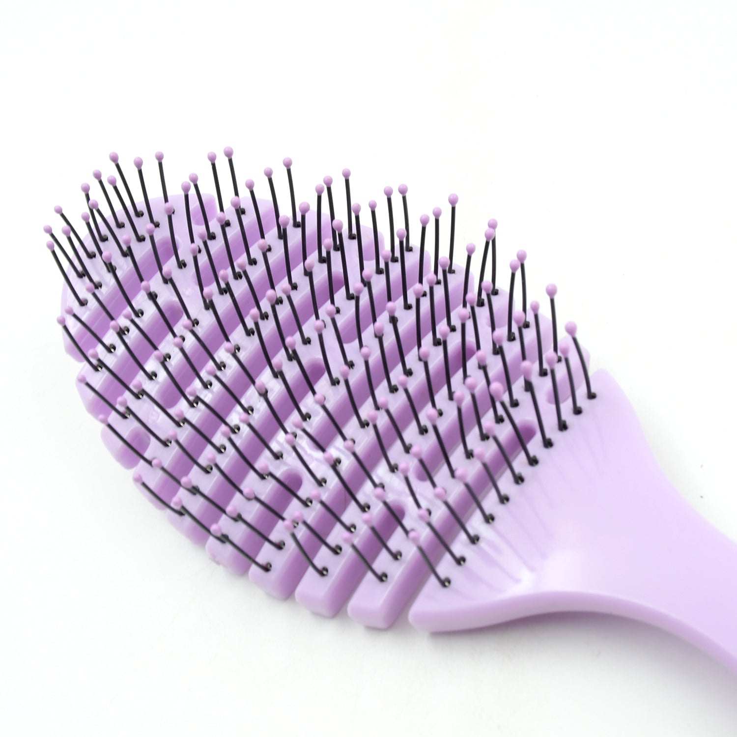 Anti-static Scalp Massage Hair Brush Comb for Curly Straight Hair,  Womens Hair Brush Wet, Detangling Brush for Curly Hair Detangler, Wet Hair Brush Detangler, Girls Hair Brush (1 Pc ) - Bhavnagar Deodap