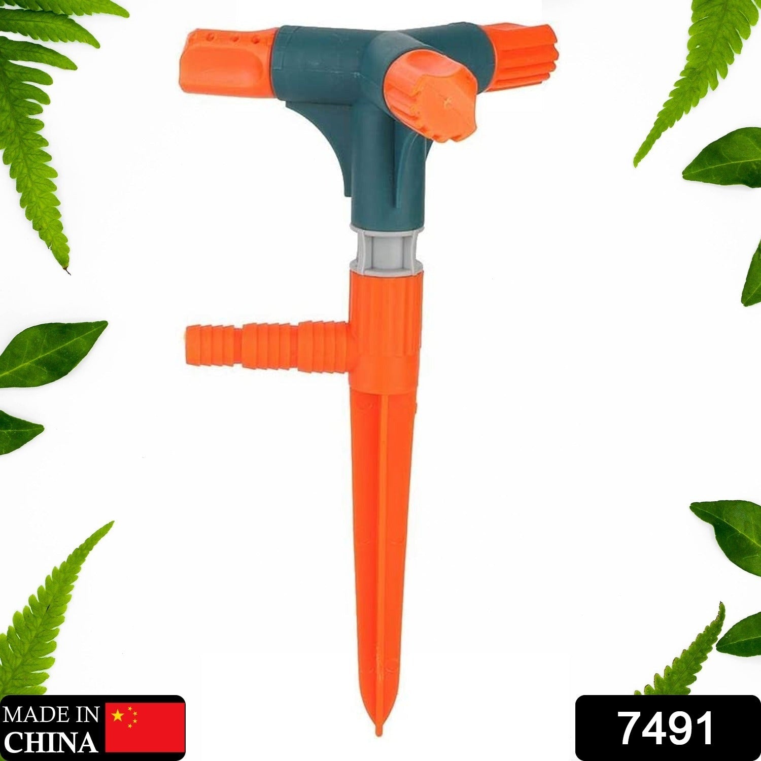 3 Arm 360° Rotating Garden Sprinkler - Bhavnagar Deodap