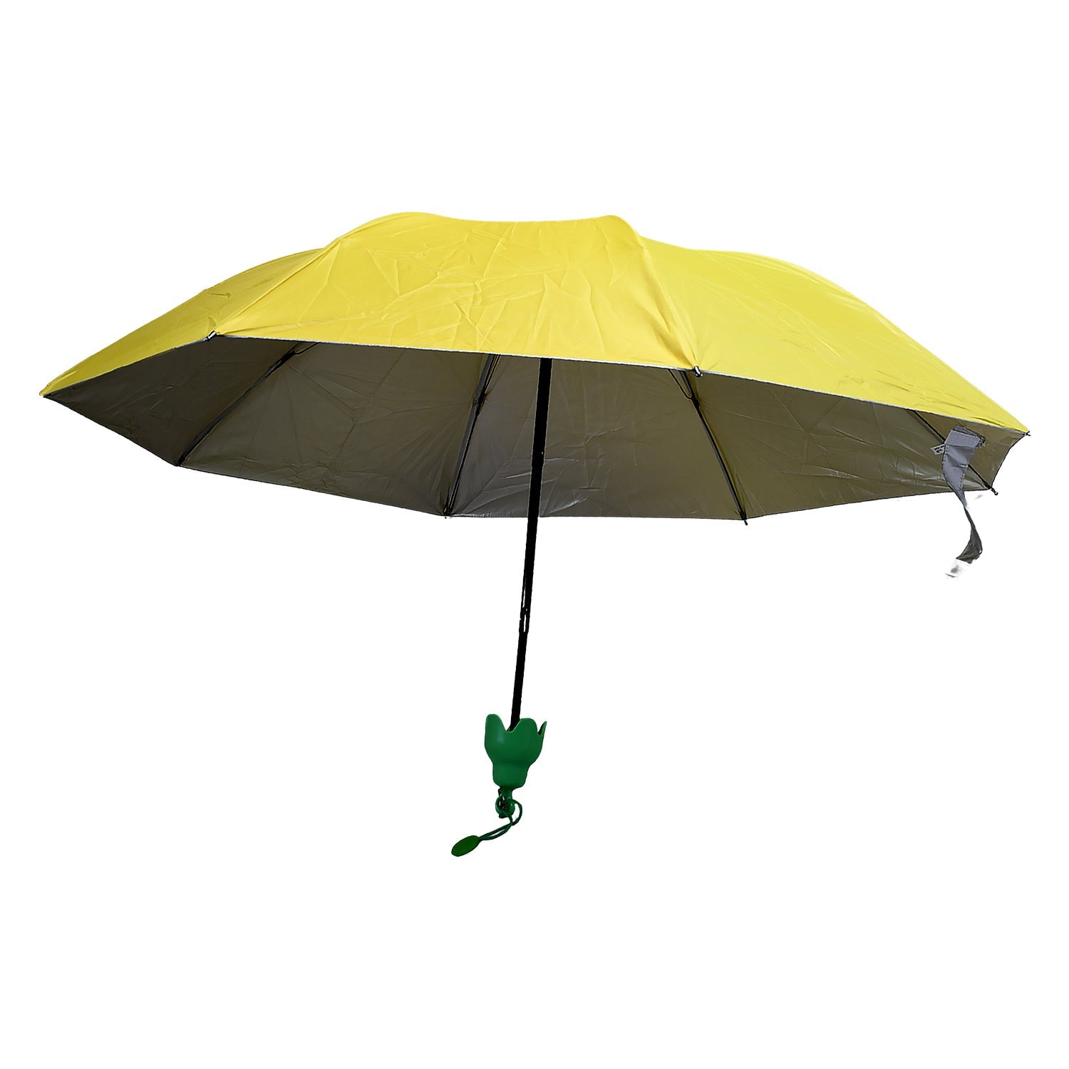 Vegetable shaped Folding Umbrella, Plastic Case Creative Fashion Folding Mini Sun Shade Rain Umbrella, Unique Umbrella, Sun & UV Protection, Cute Design (1 Pc) - Bhavnagar Deodap