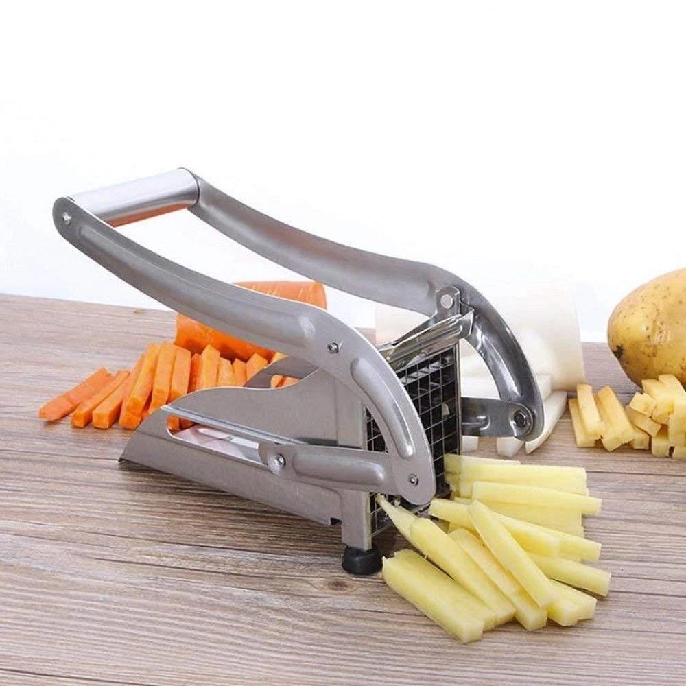 FRENCH FRIES POTATO CHIPS STRIP CUTTER MACHINE WITH BLADE - Bhavnagar Deodap